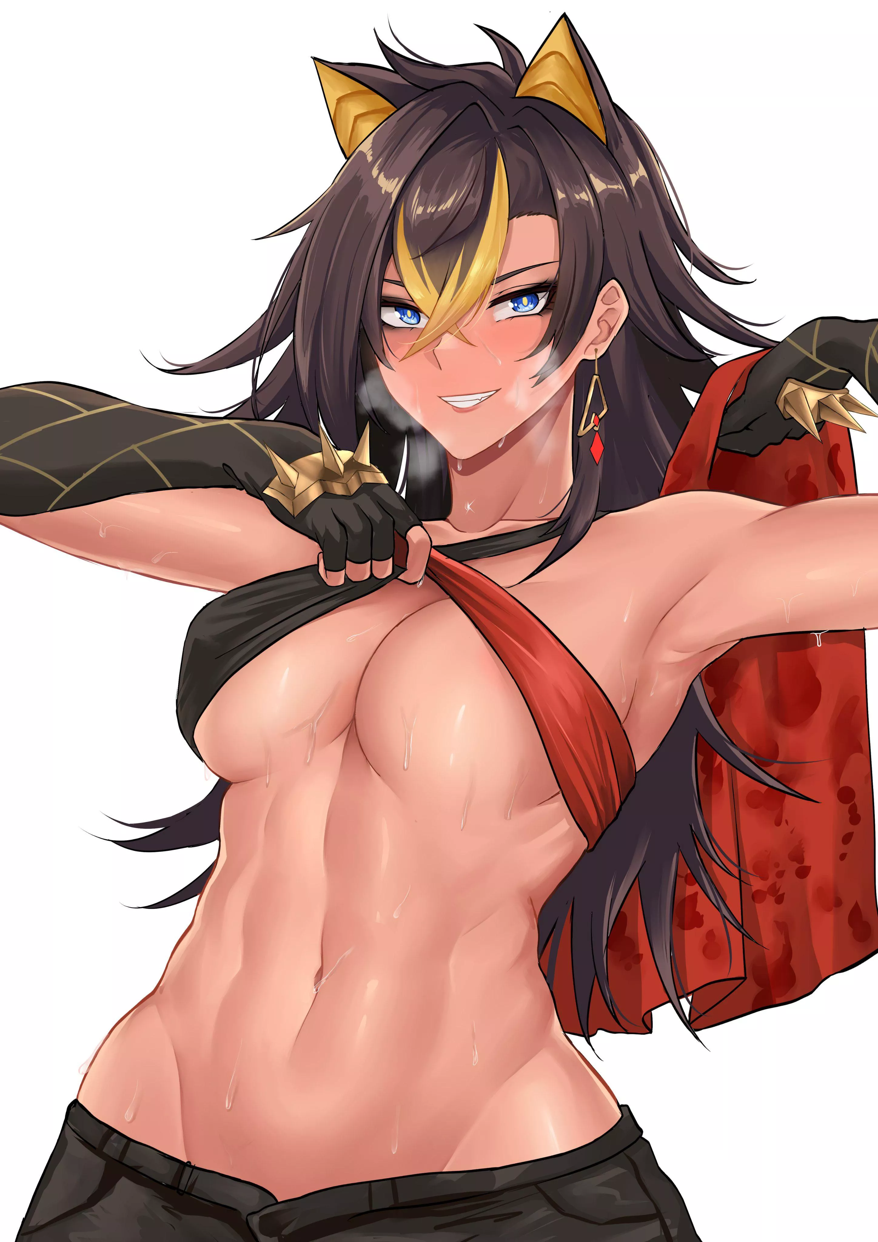 Dehya’s Perfect Midriff (Genshin Impact)