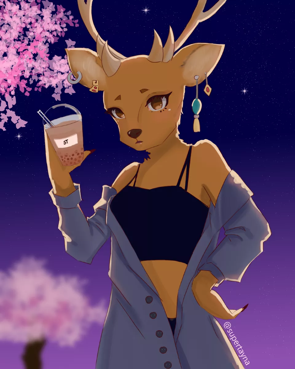 do you like furry style + anime? (art by me) (commission open)