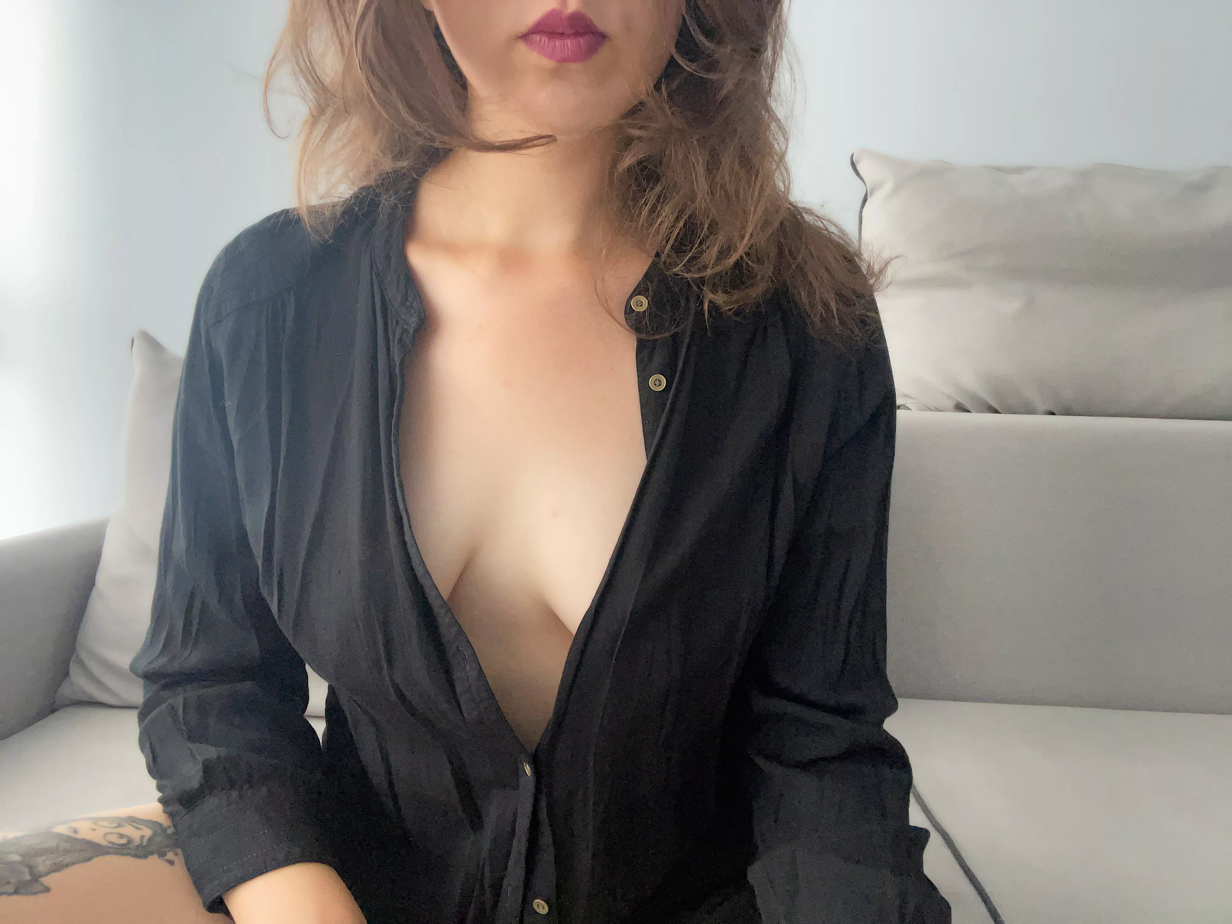 favorite black blouse