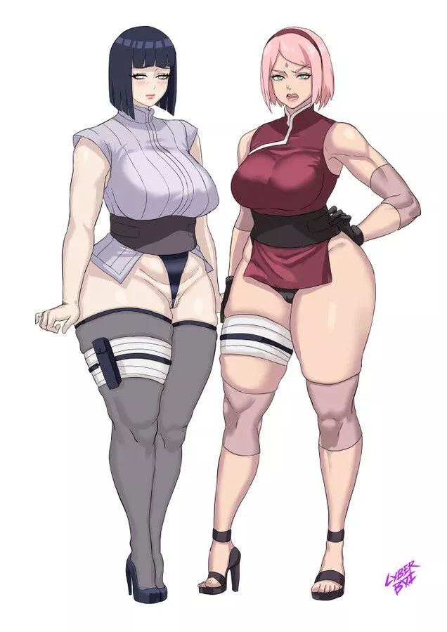 Hinata and Sakura