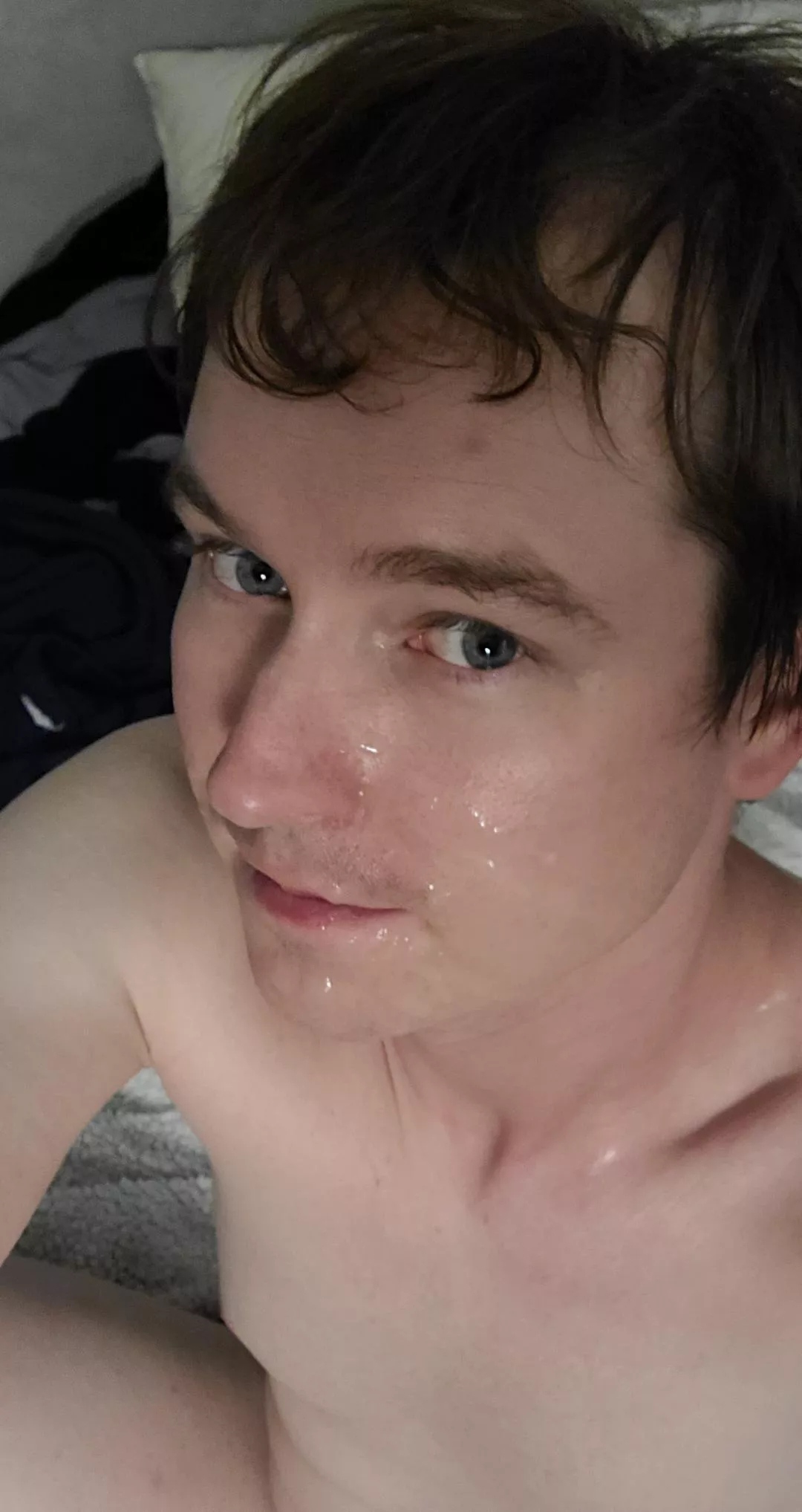 it's a good day with cum on my face!