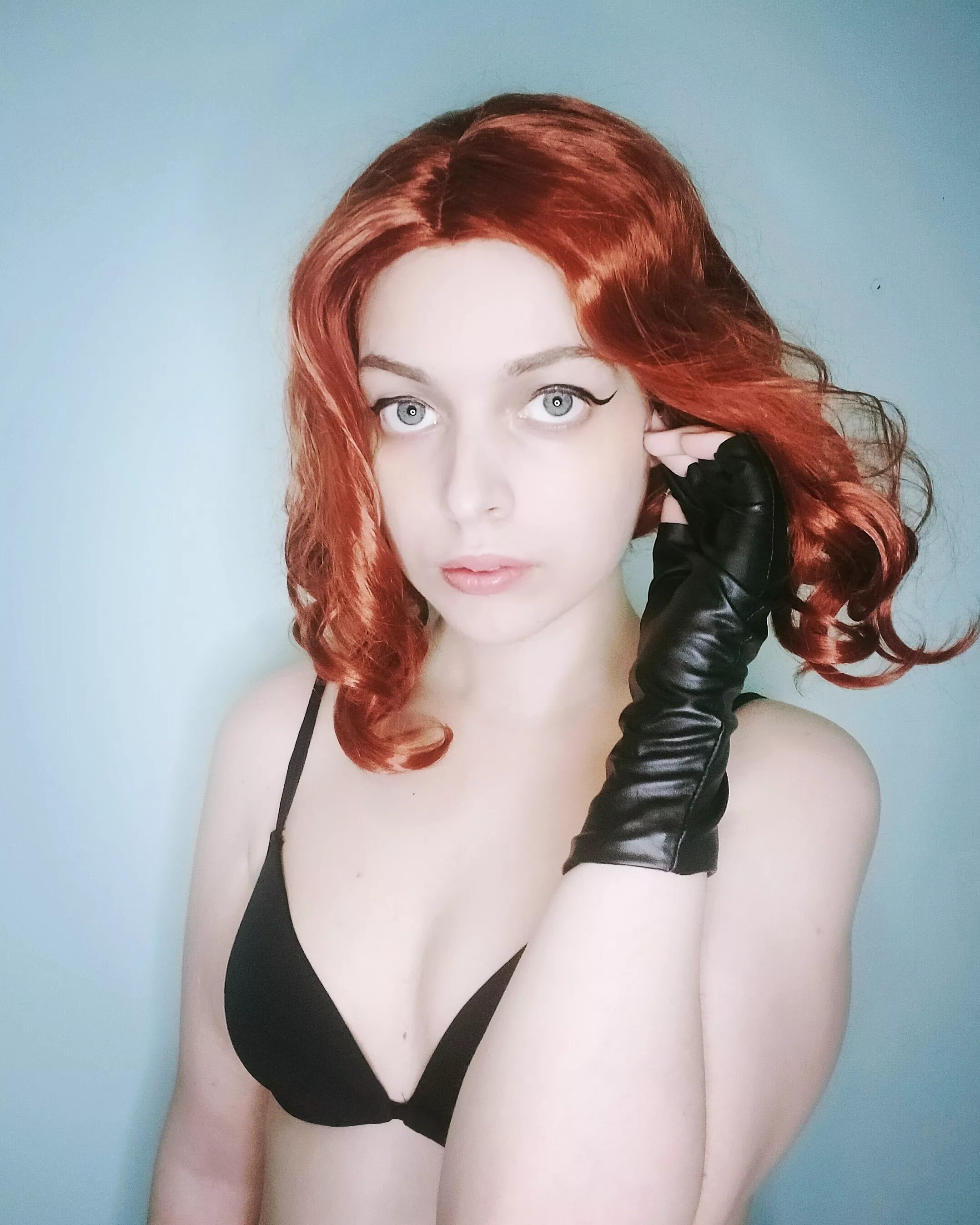 my cosplay of Black Widow . Follow me .