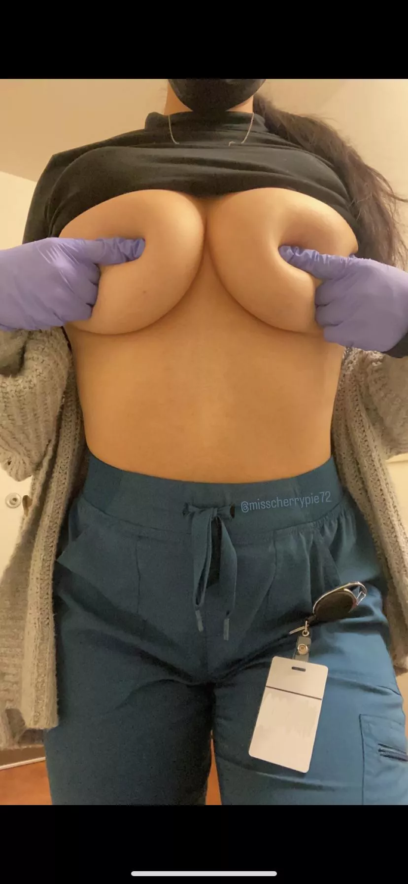 naughty latina nurse with DDs 😉