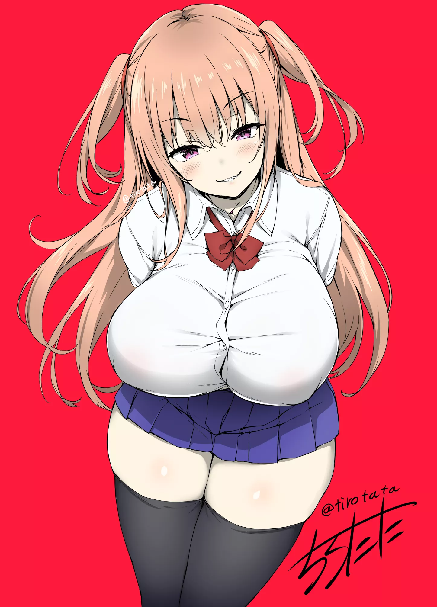 Plump School Thighs