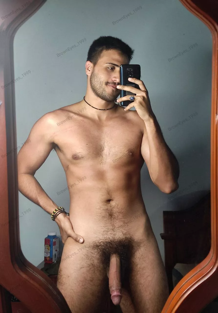 Semi hard cock 😏🔥