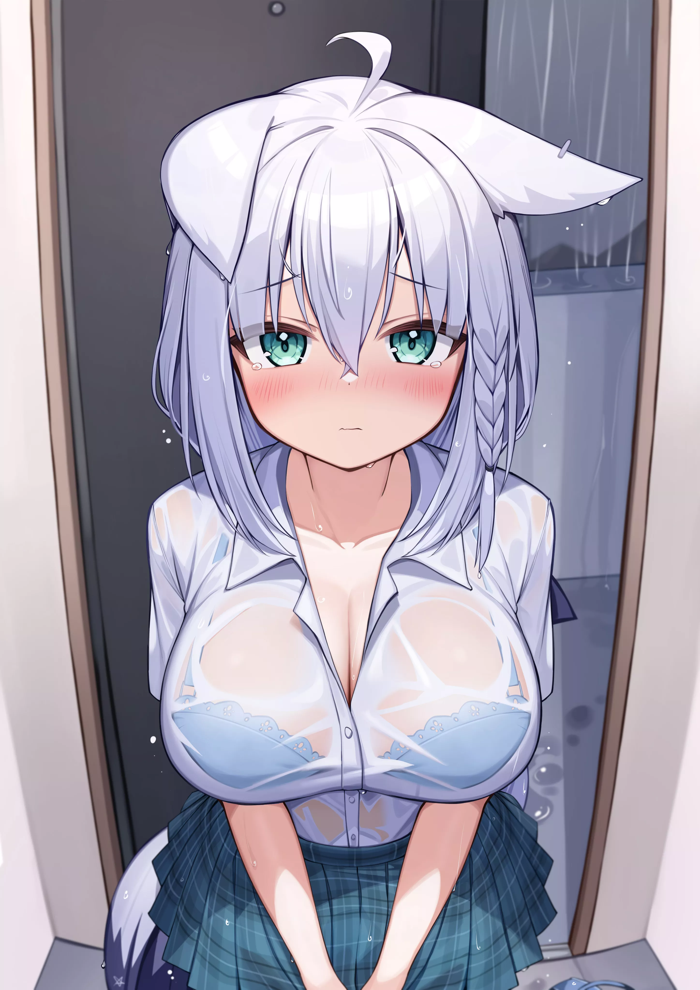 Shirakami Fubuki Got Wet (Deaver ) [Hololive]