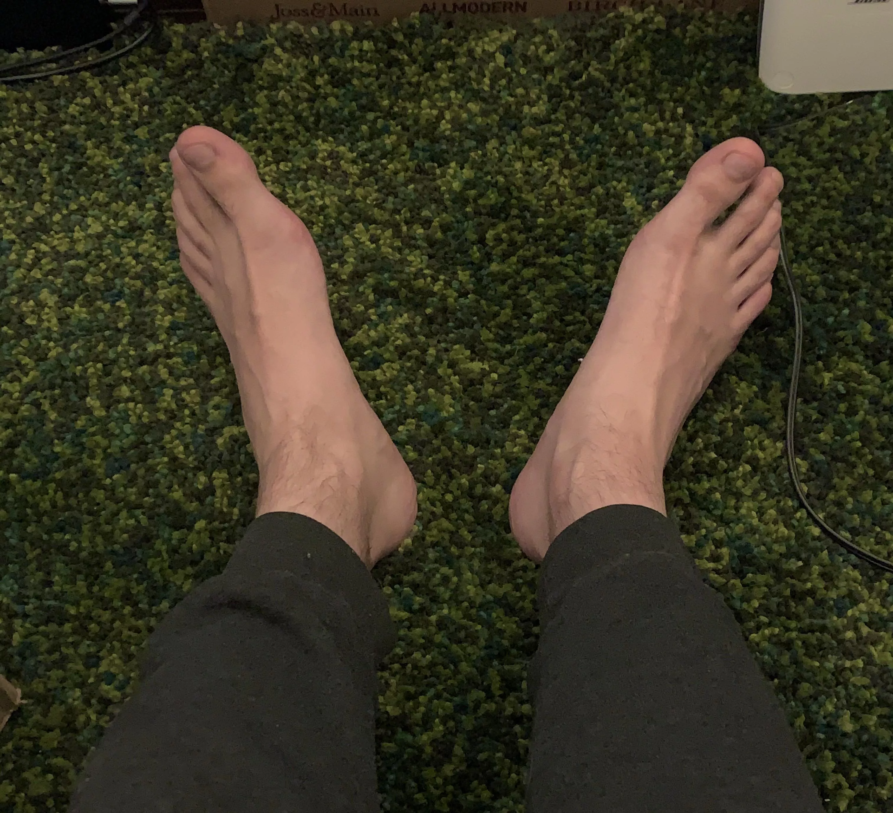 This rug is always so soft on my feet