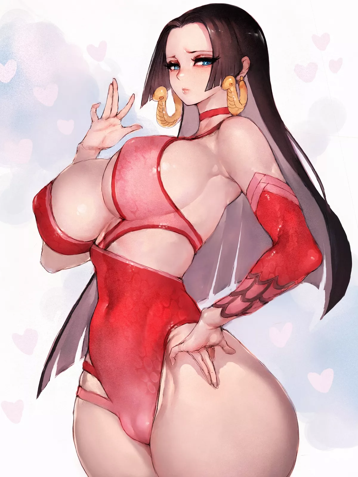 Boa Hancock Lewd Body Leotard (Fumio ) [One-Piece]