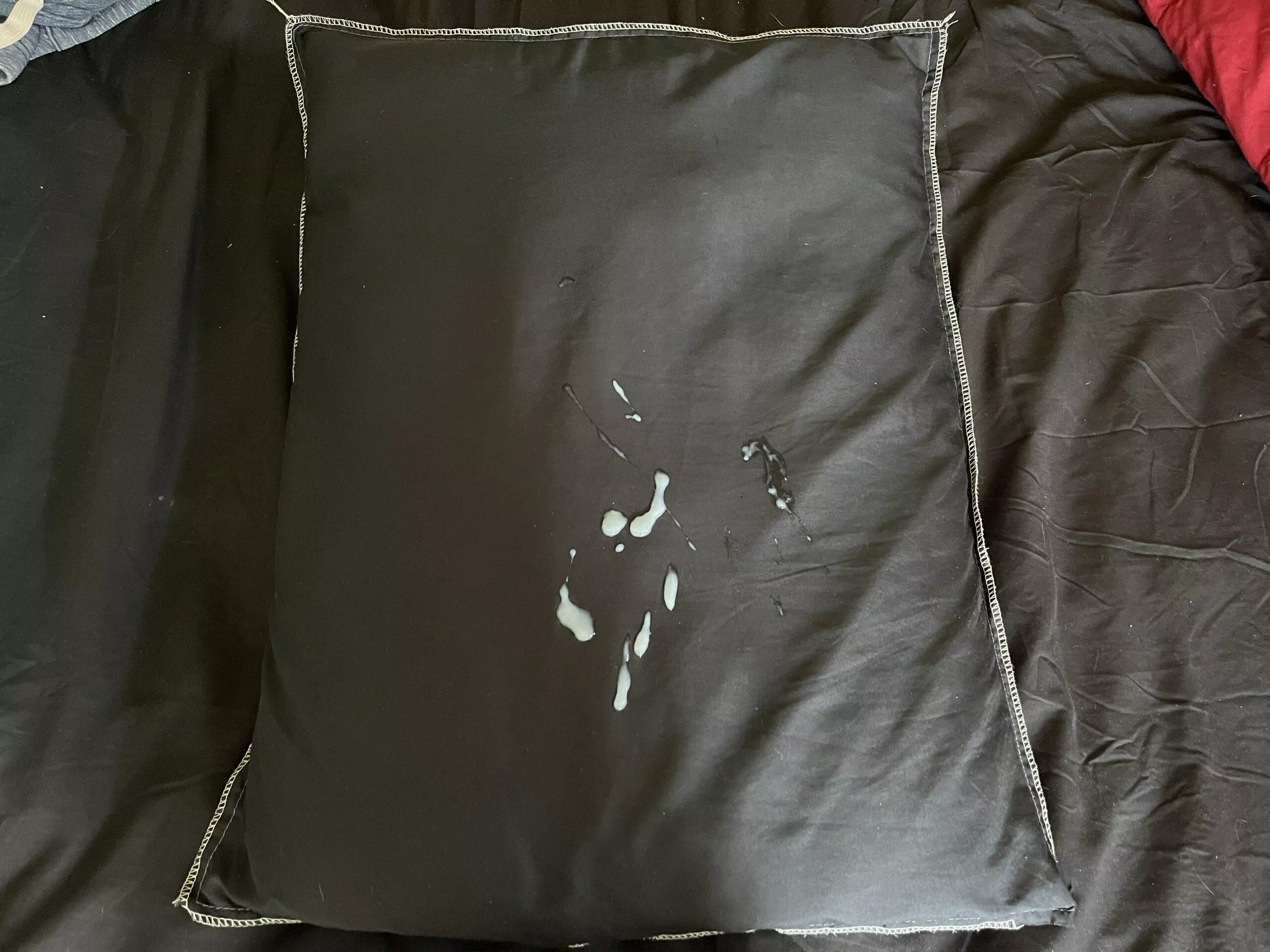 Cummed on my stepmoms pillow