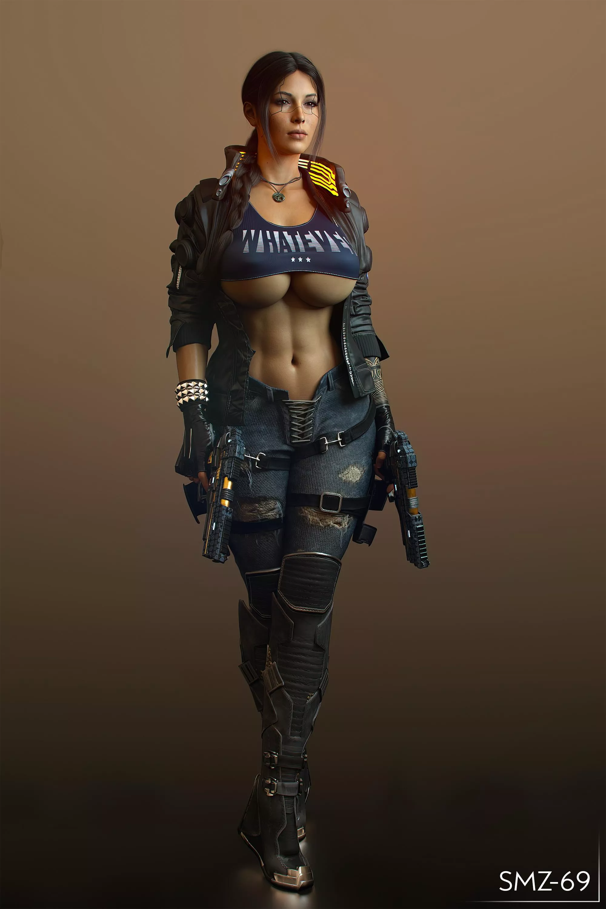 Cyberpunk Lara 2077 (SMZ-69)