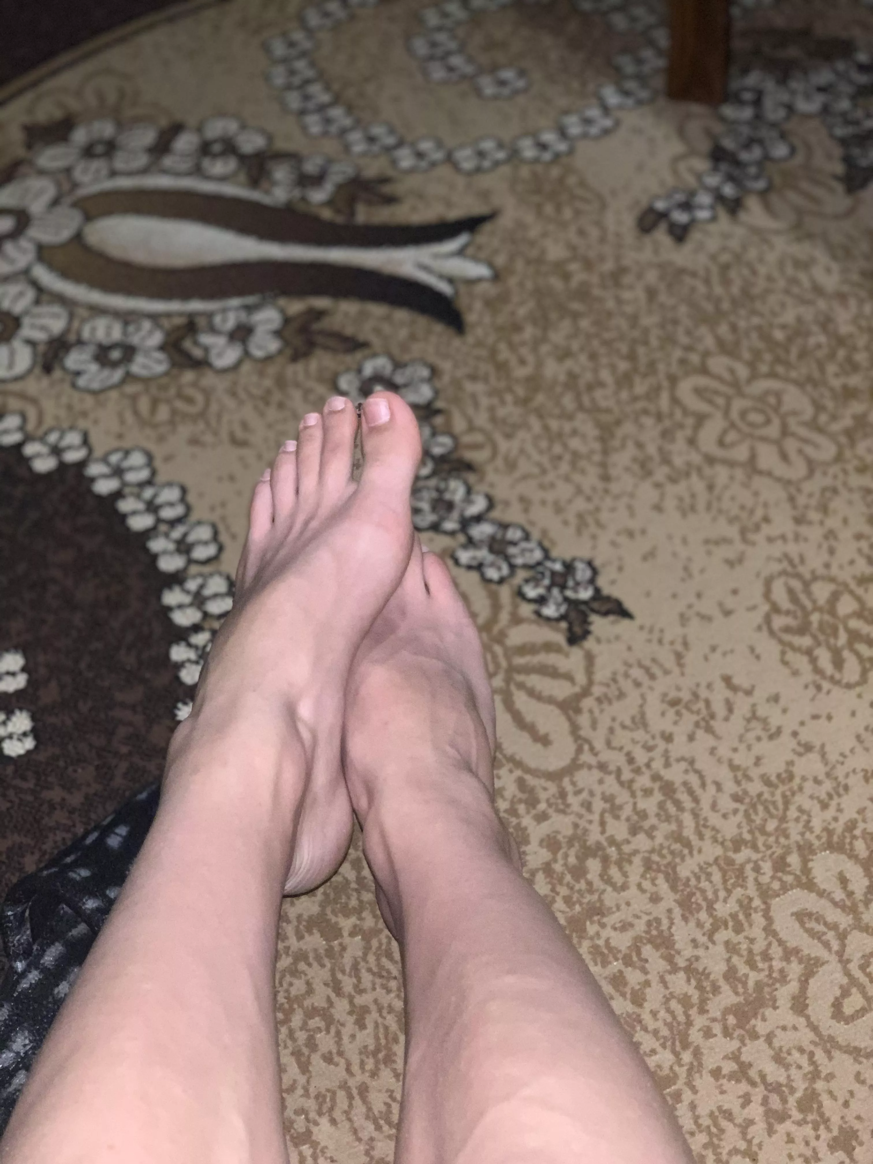 Feet in focus