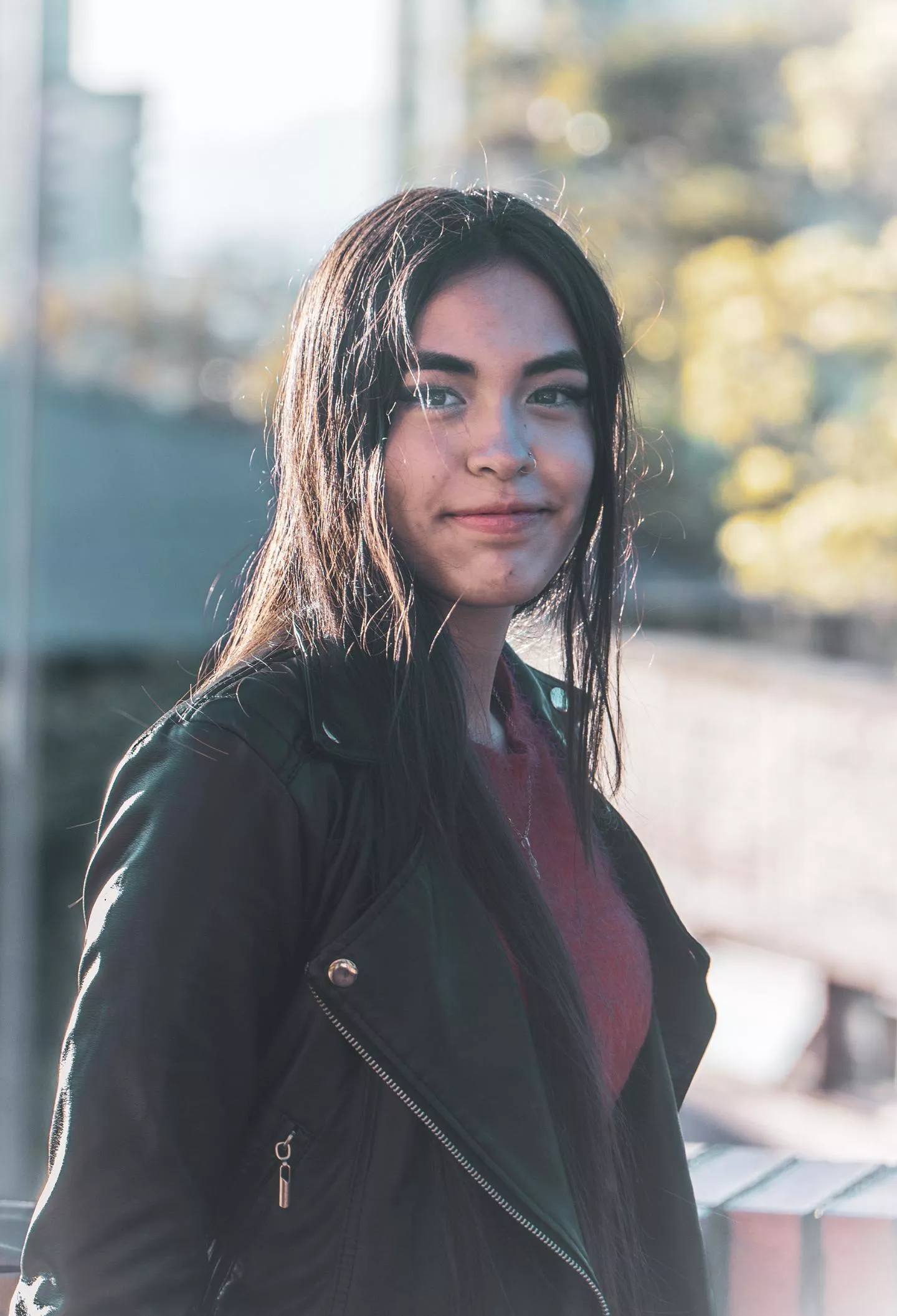 girl I asked to photograph at my campus