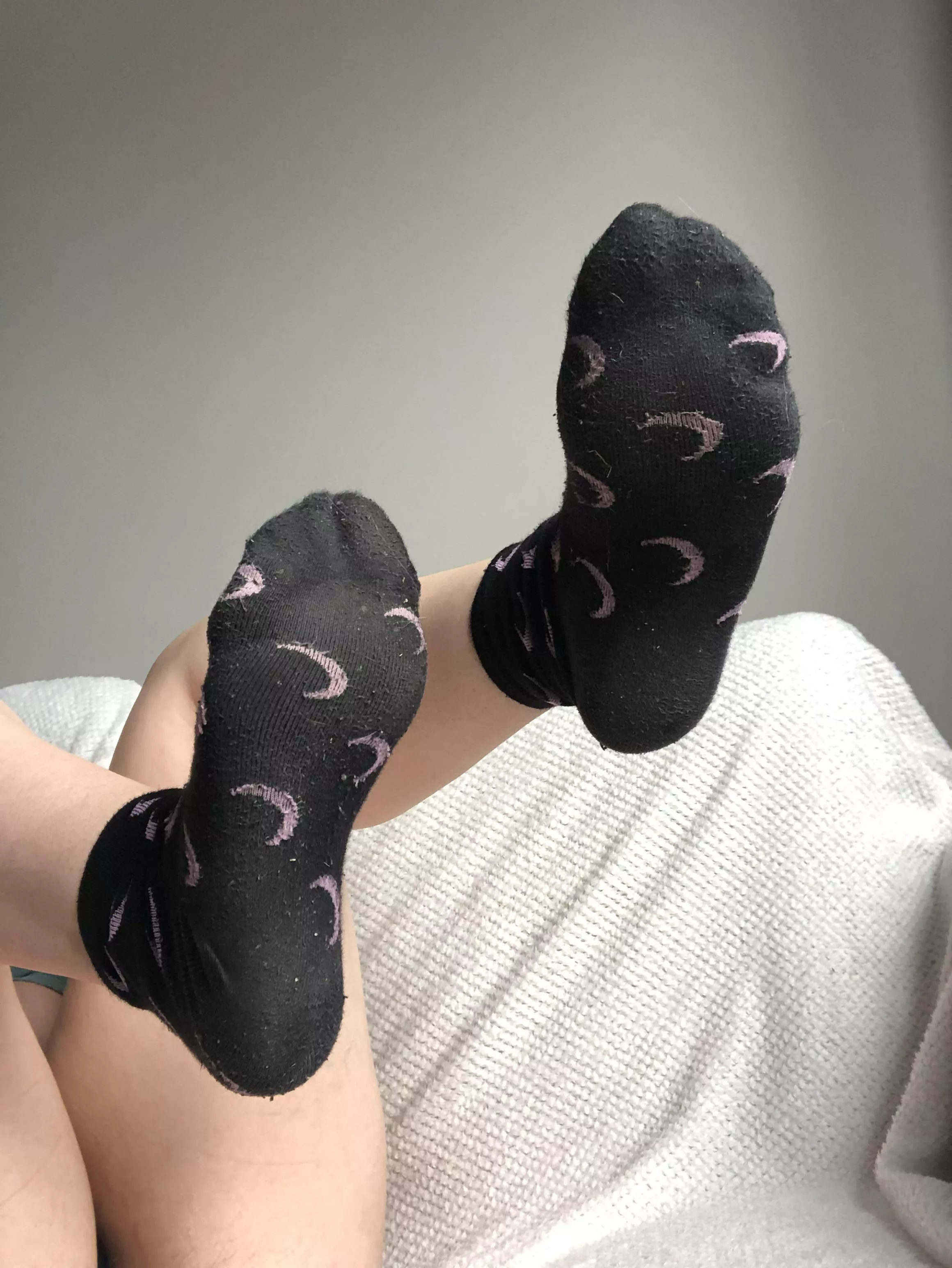 my dreamy feet in my dirty dreamy moon socksðŸŒ™ðŸ’–