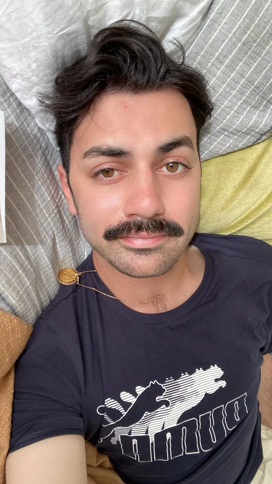 My moustache is making a comeback