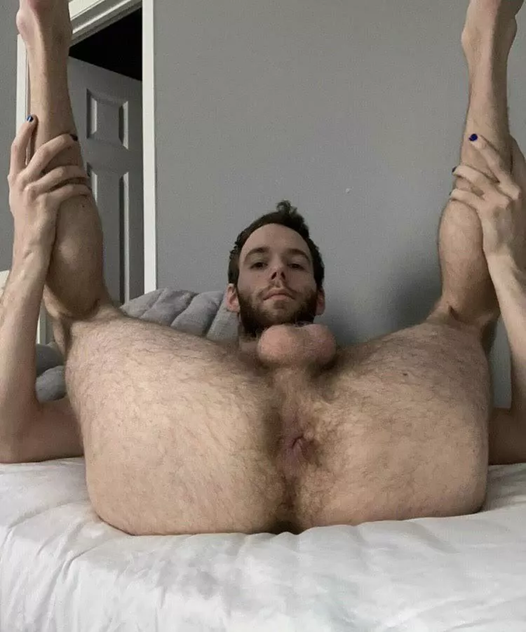 Needing my hairy hole stretched out.