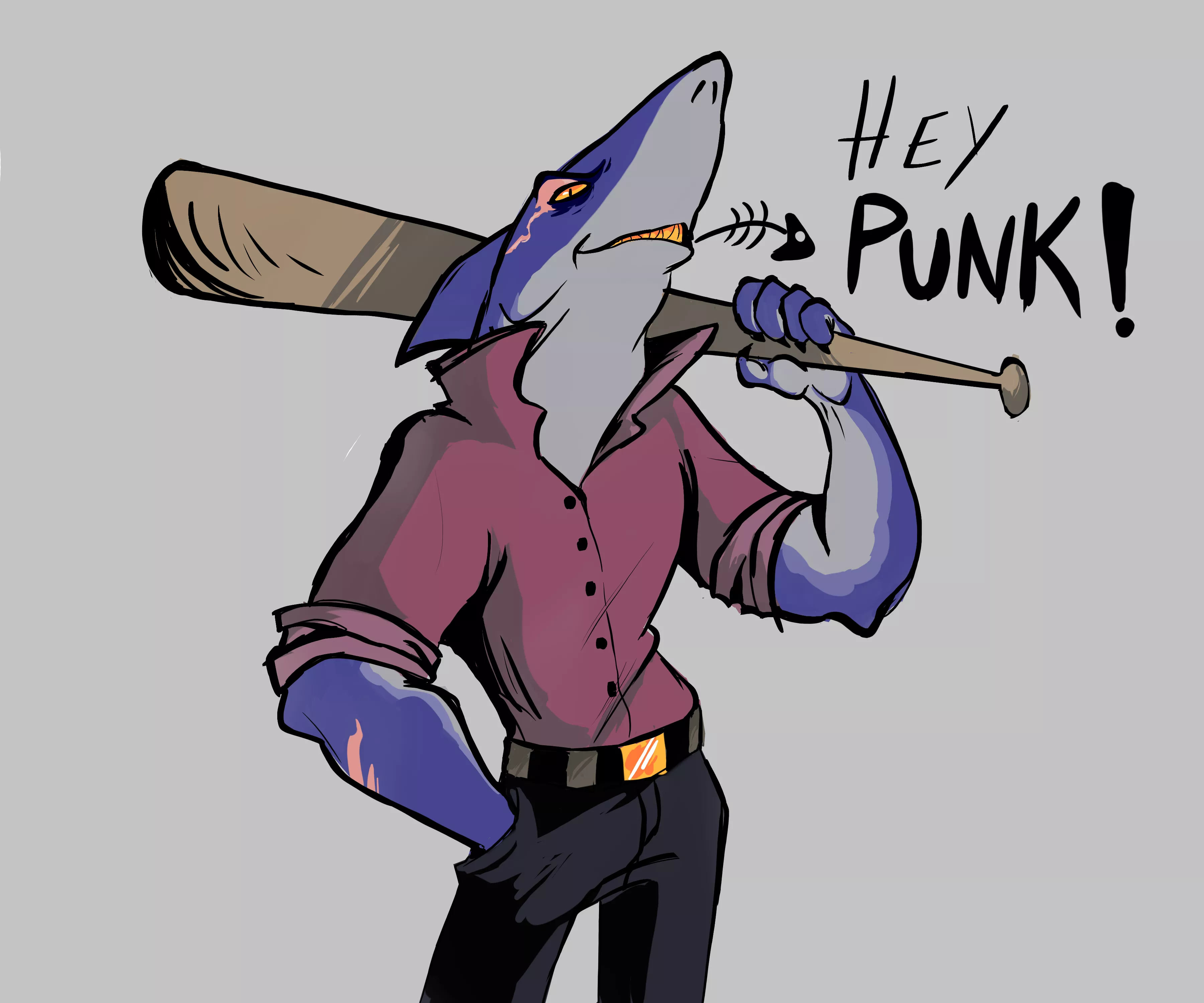 Punk shark