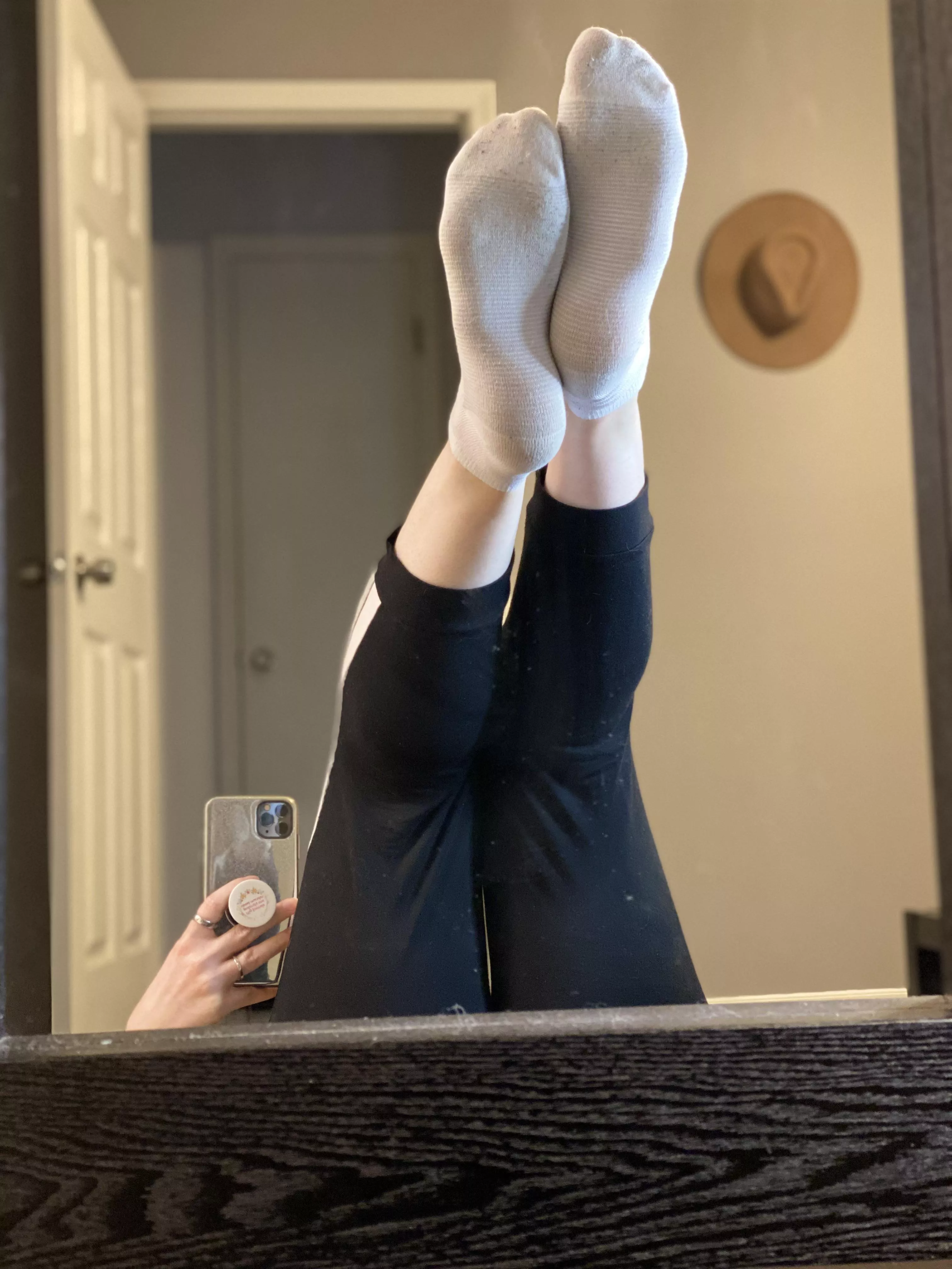 Showing off while stretching