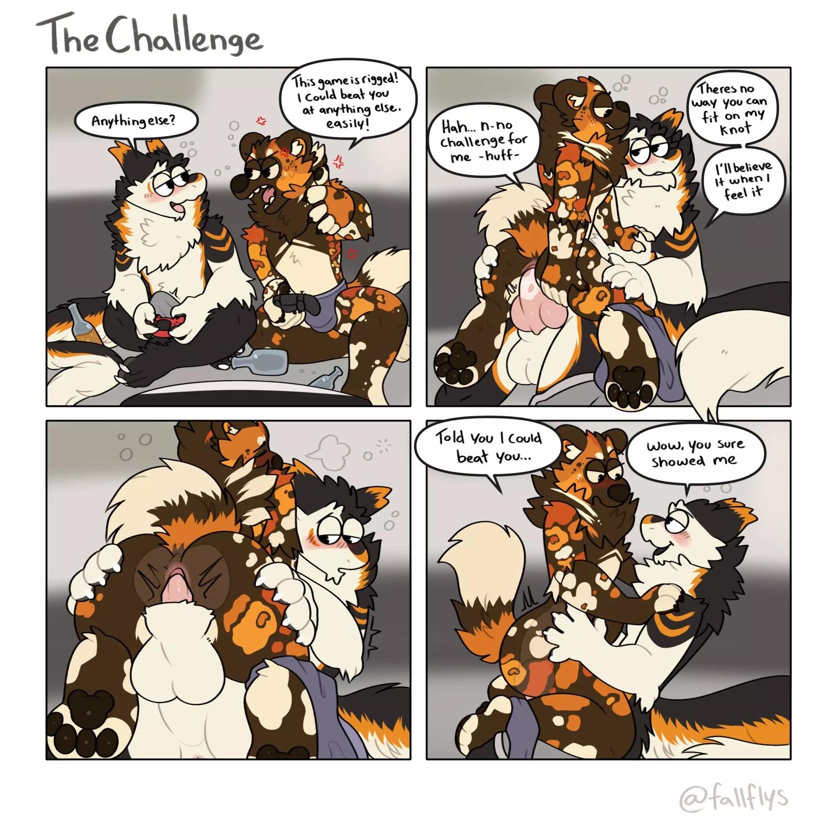 the challenge//art by me @fallflys on twitter