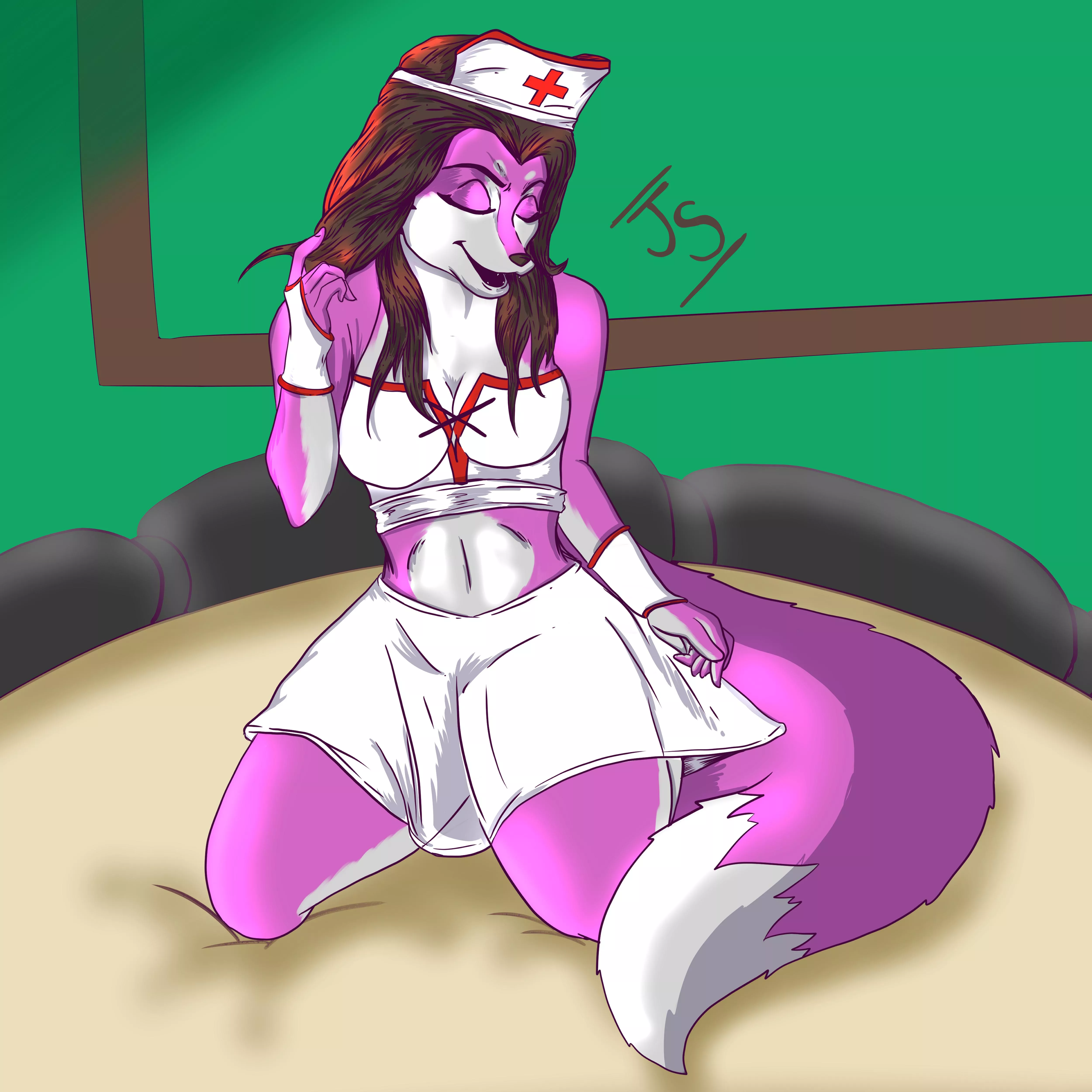 Anyone out there in need of a nurse? [OC]