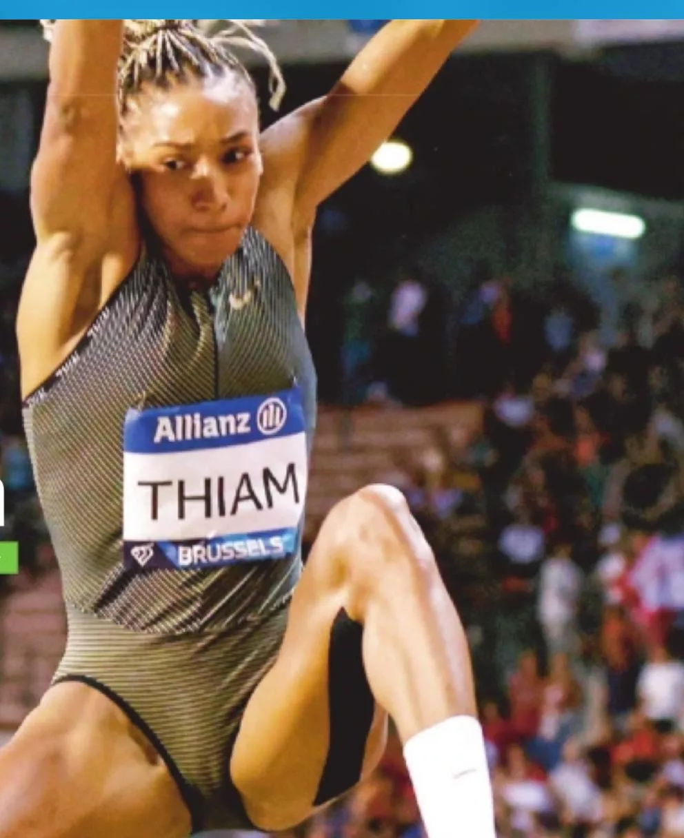 Belgian athlete Nafi Thiam