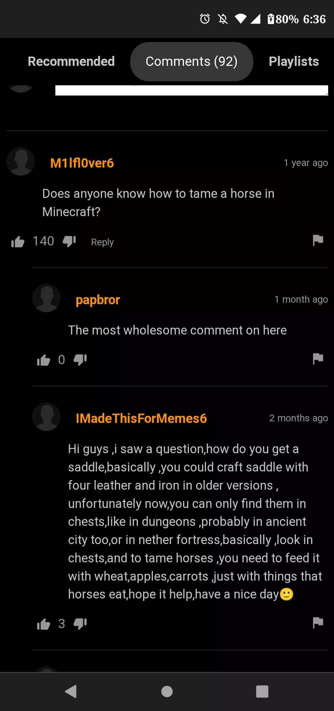 Best place for Minecraft questions