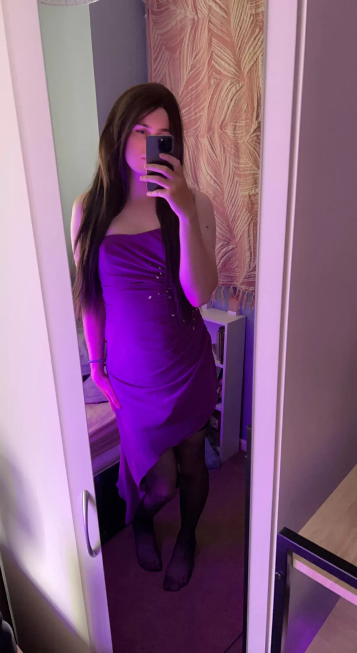 Found this super cute dress for Â£2 today ðŸ’œðŸ˜