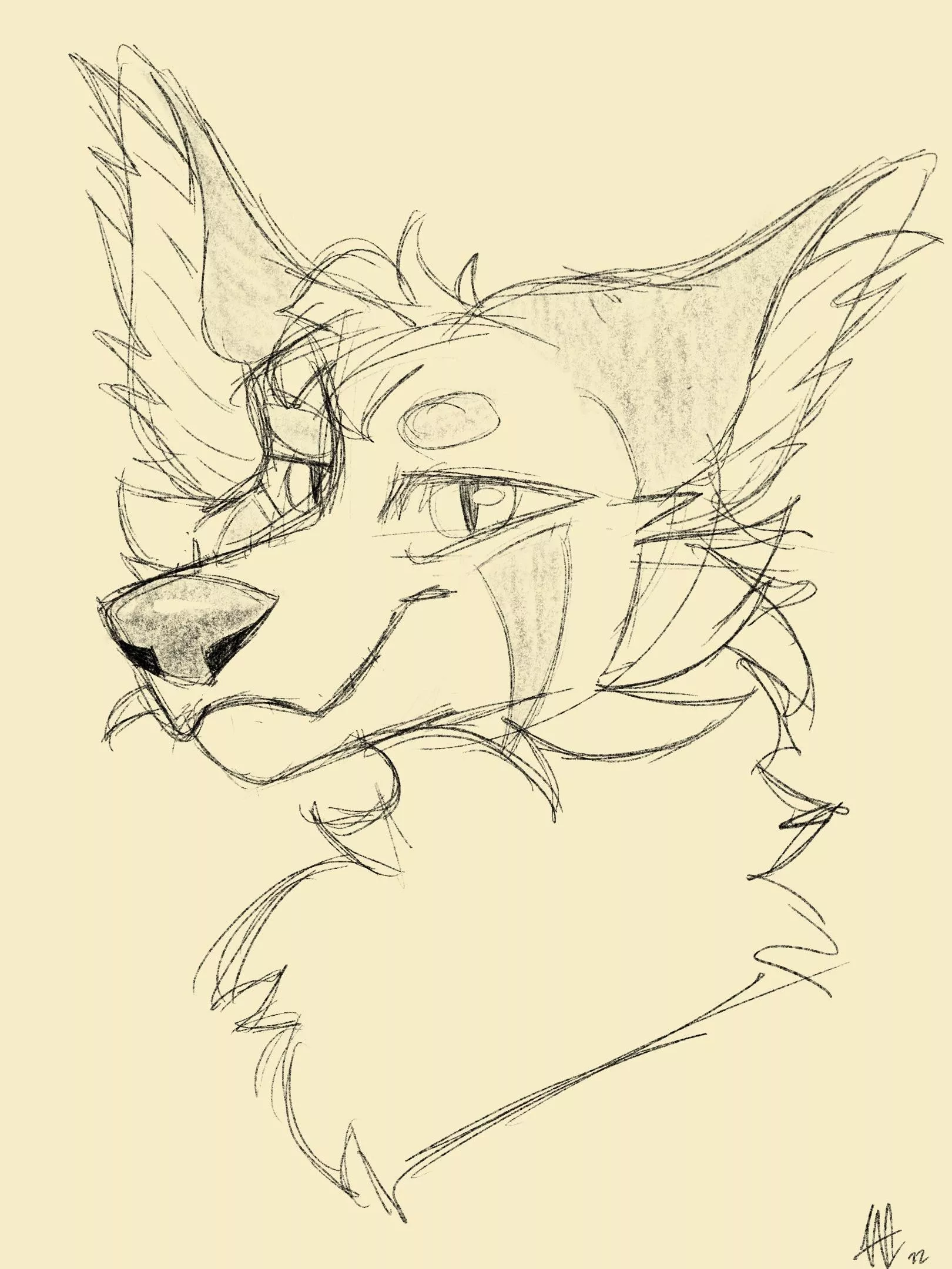 I will draw a headshot of your Sona for $10