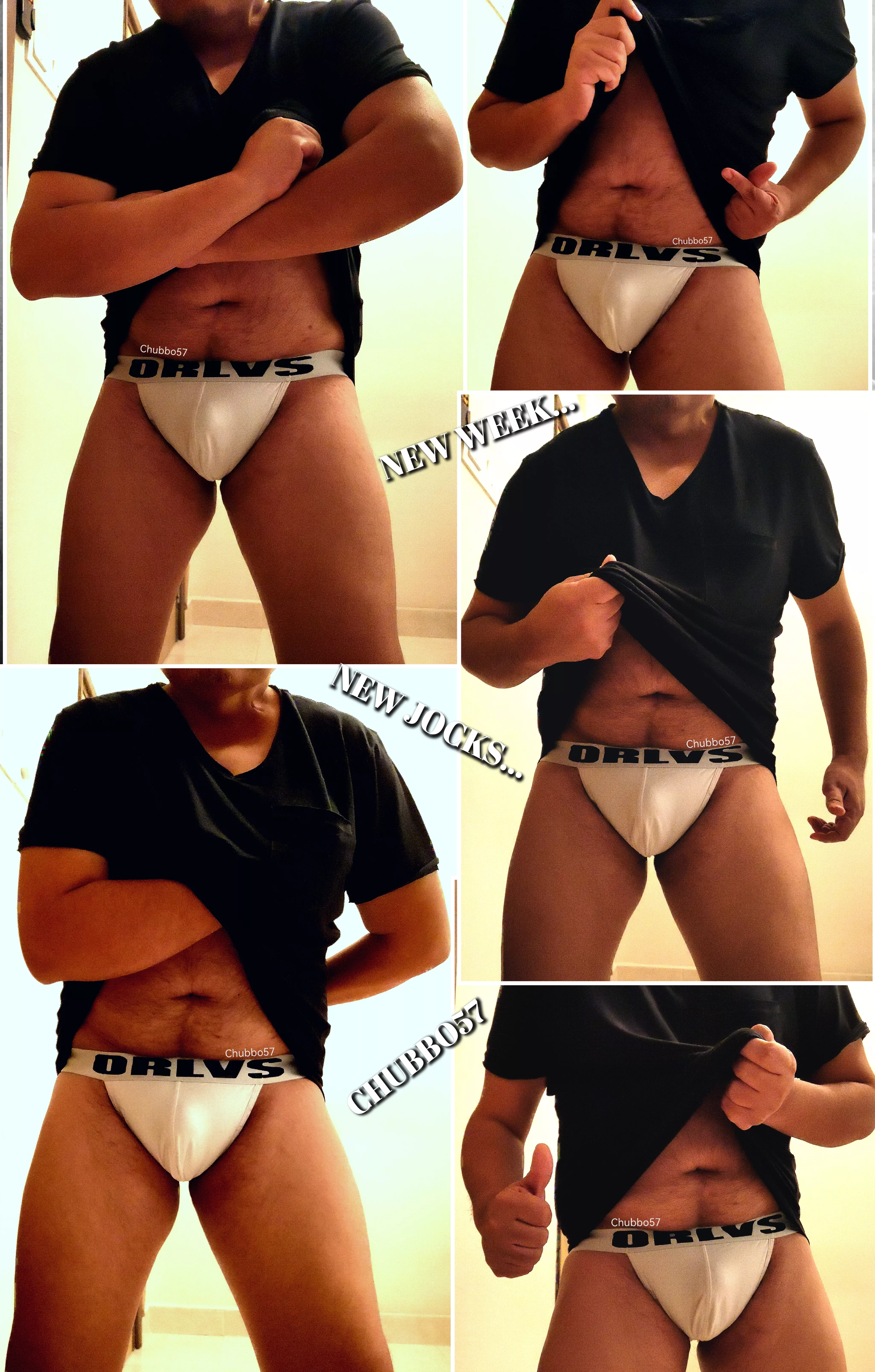 Kink: Jockstrap. Just some jocks on a dadbod. 😉🍗😍🍗😊