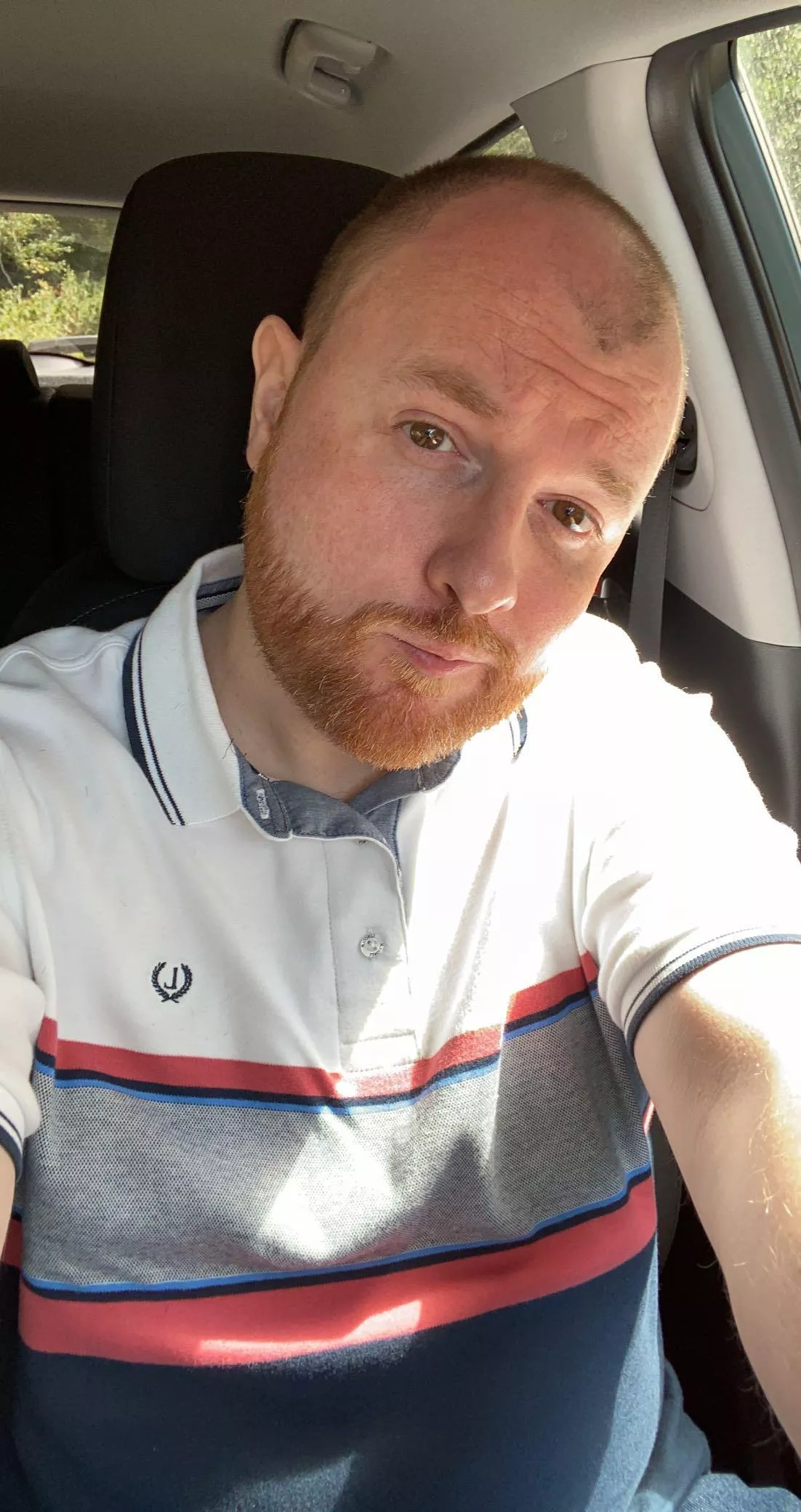 Late 30s Ginger British guy. How am I doing?