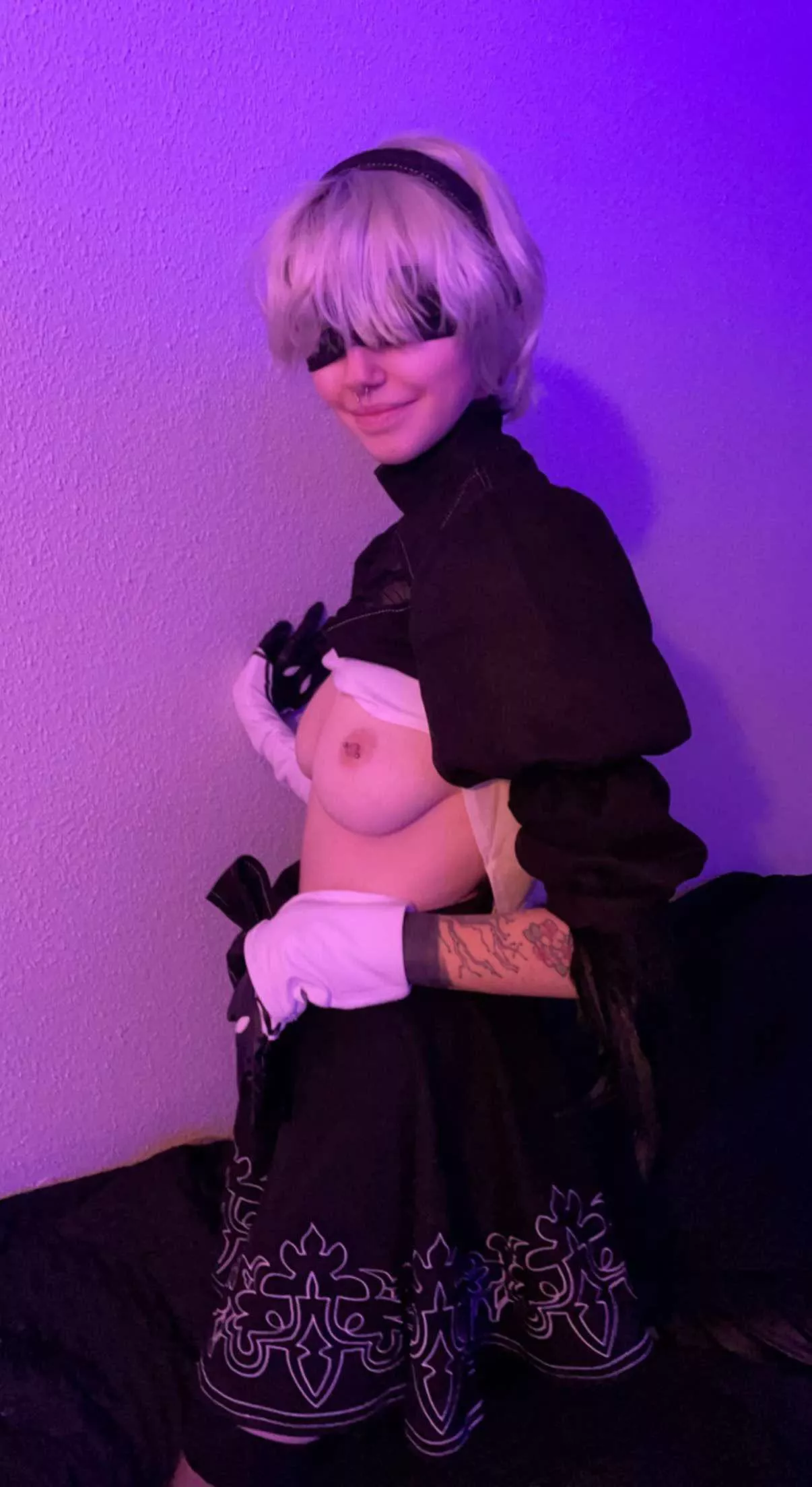 Might as well call this 9s because people are mad I did a 2B cosplay XD