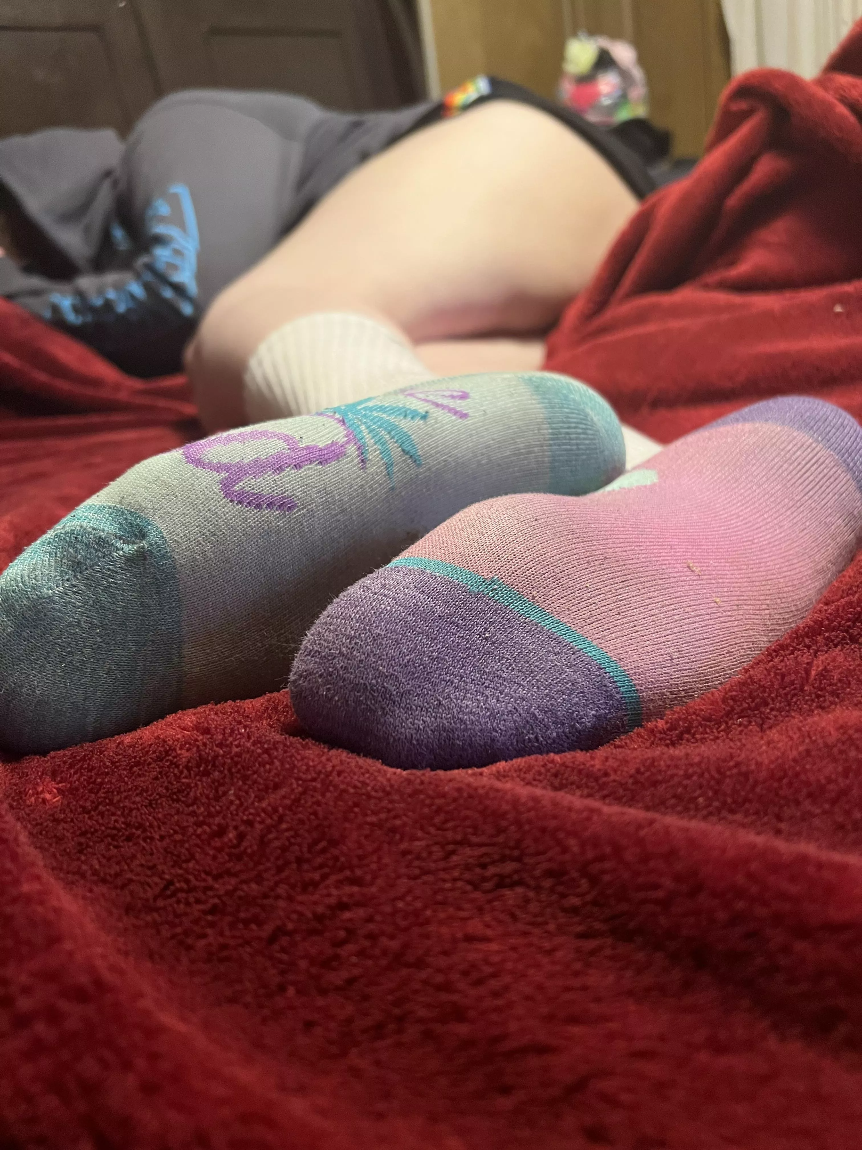 Okay who wants these stinky mermaid socks? ðŸ¥°ðŸ¥°