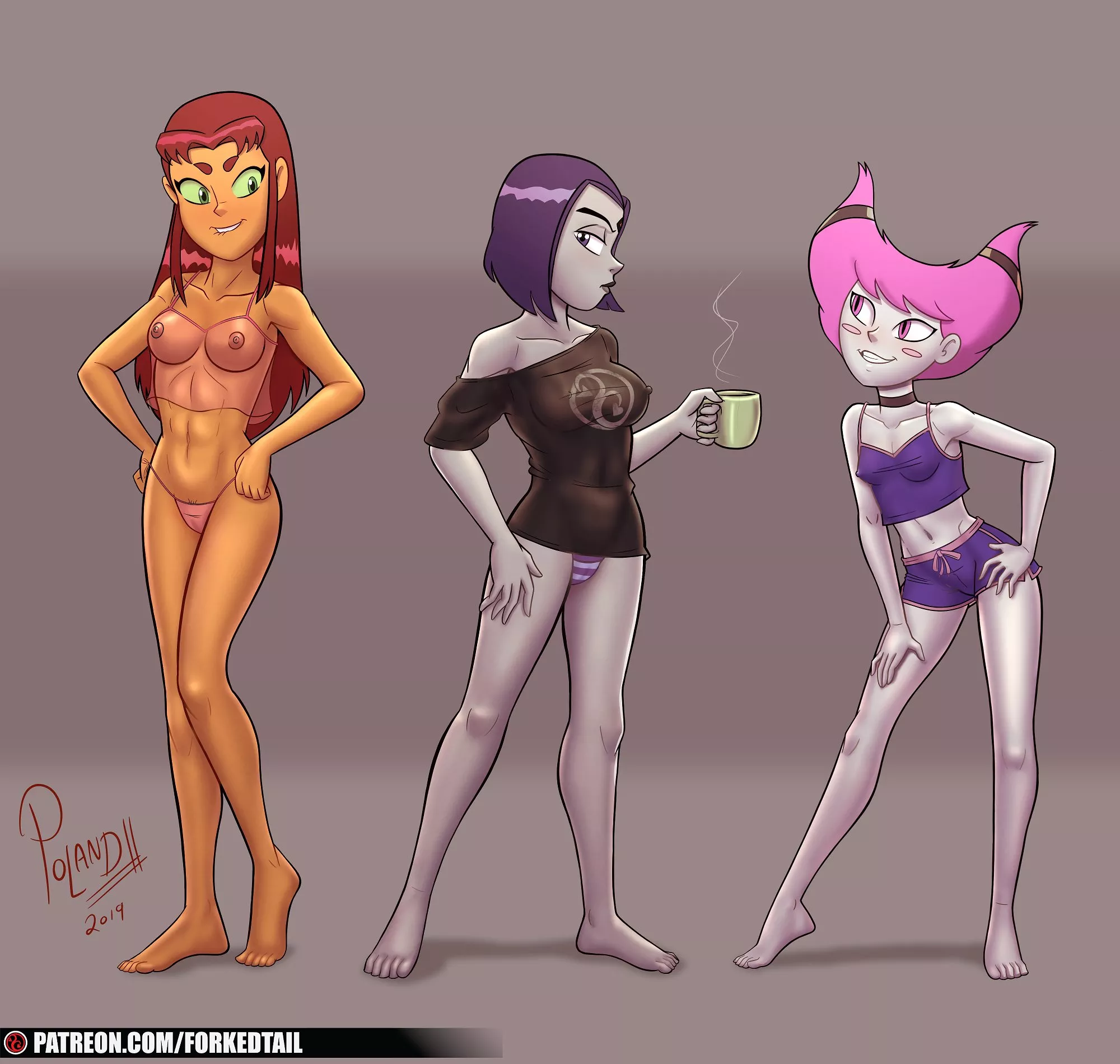 Teen Titans Underwear Only (Forkedtail ) [DC]