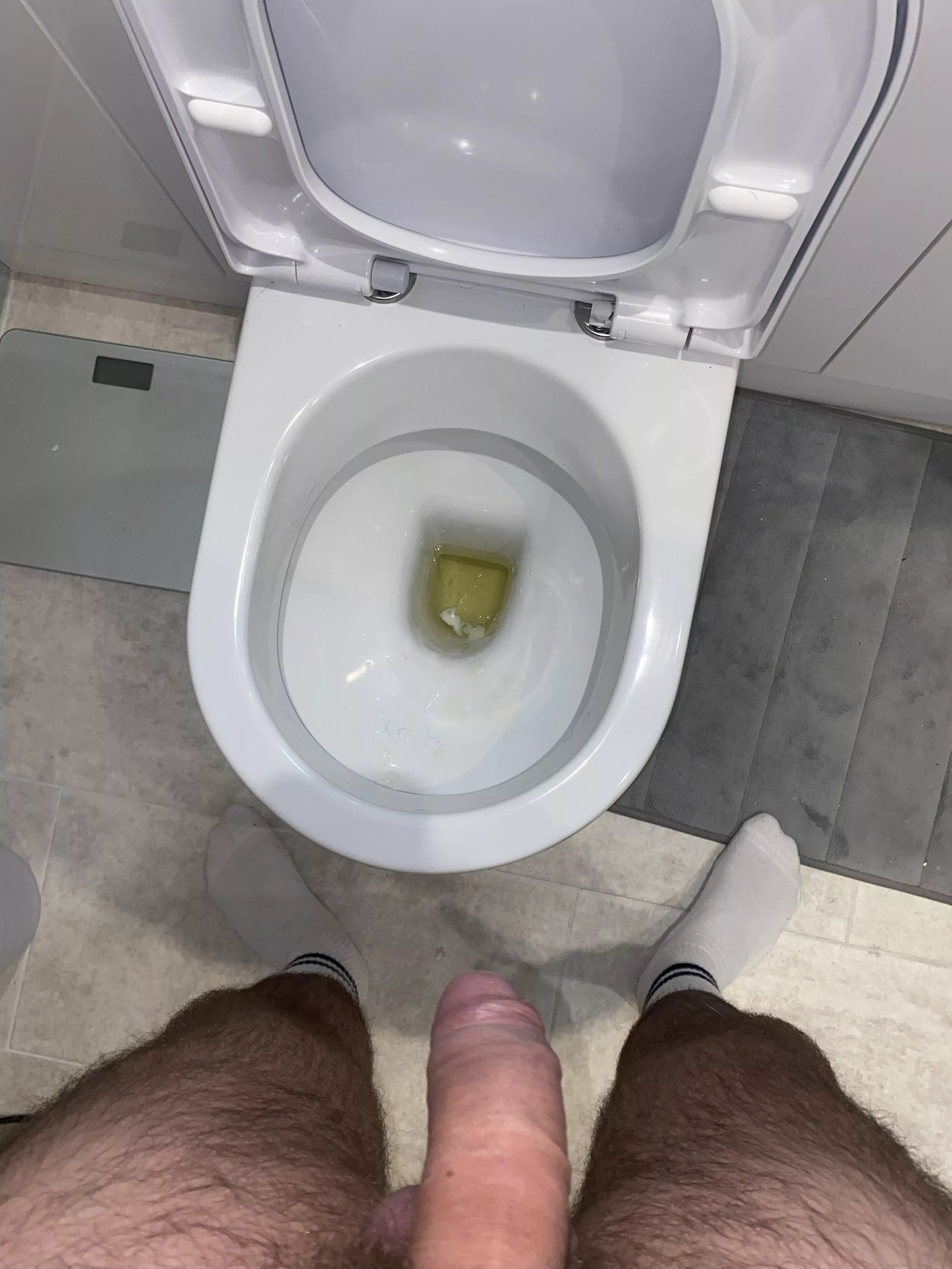 You see this in the toilet, what do you do?