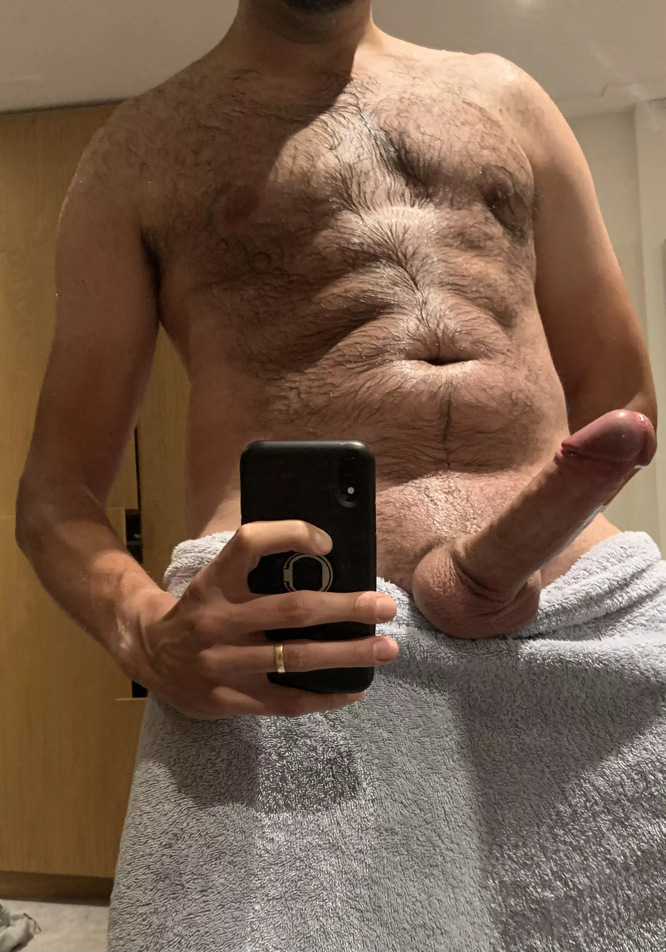 Am I wearing the towel right? [36]