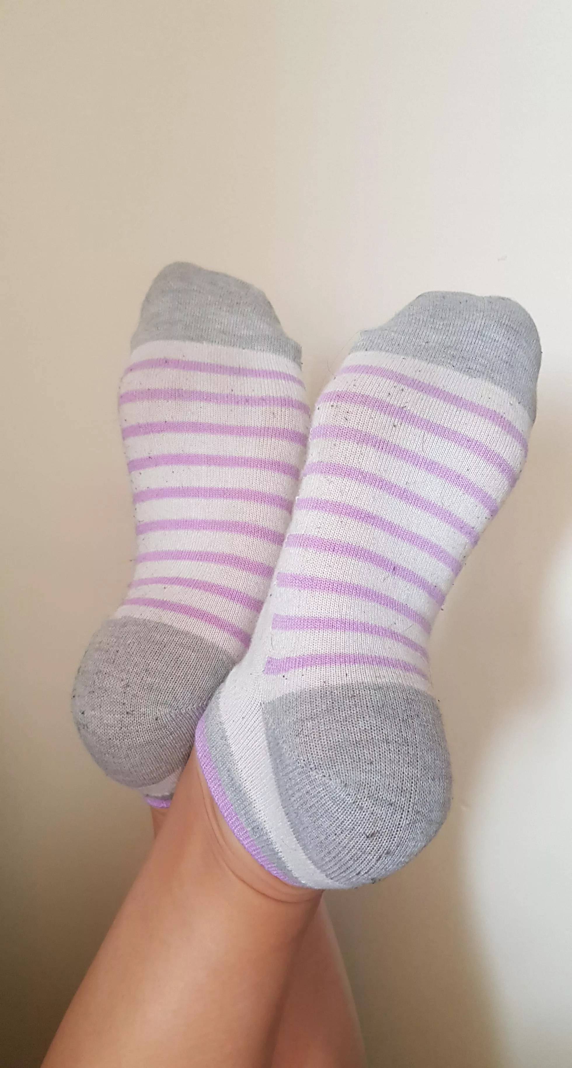 Cute new socks getting a bit dirty 🤭