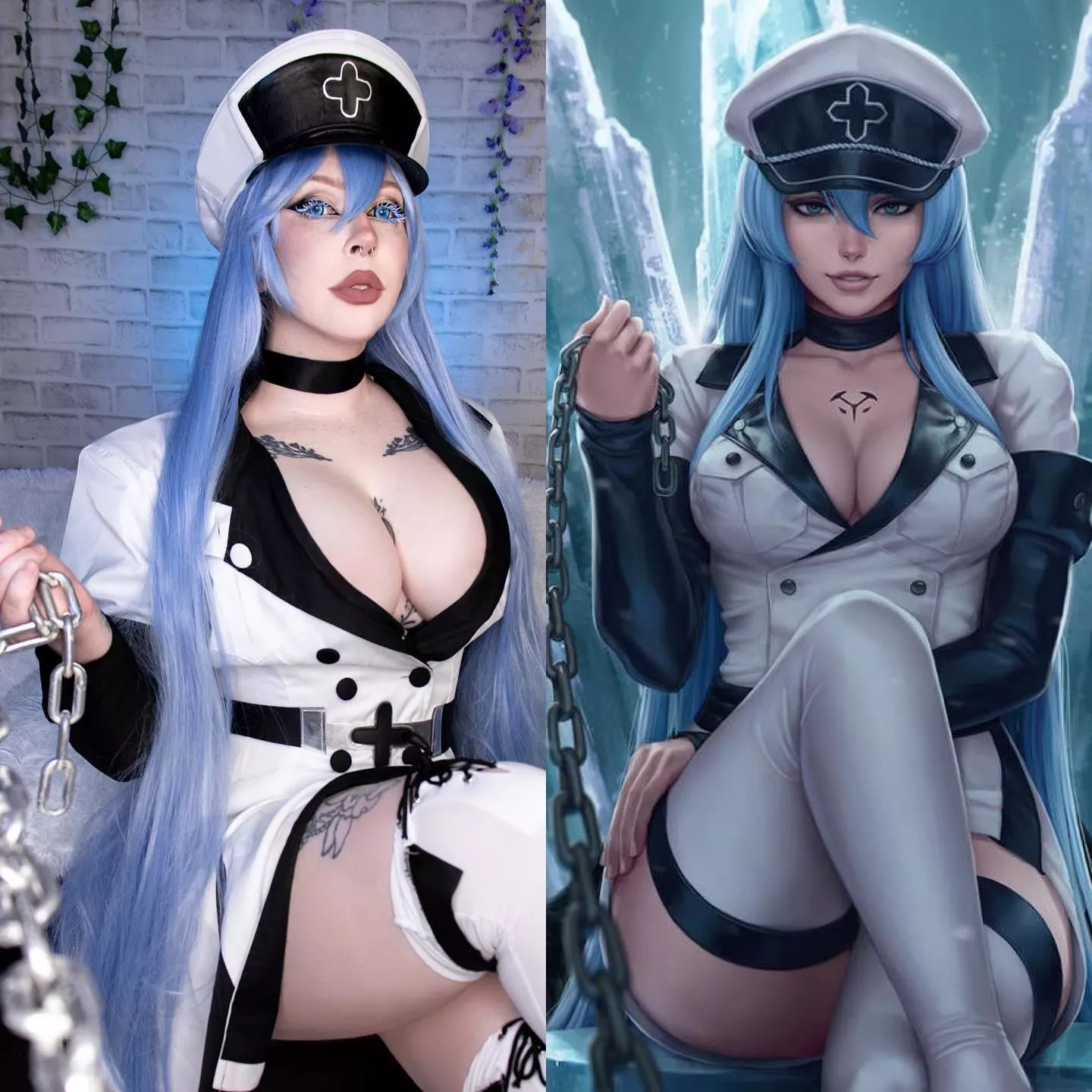 Esdeath from Akame Ga Kill by Gothpixi