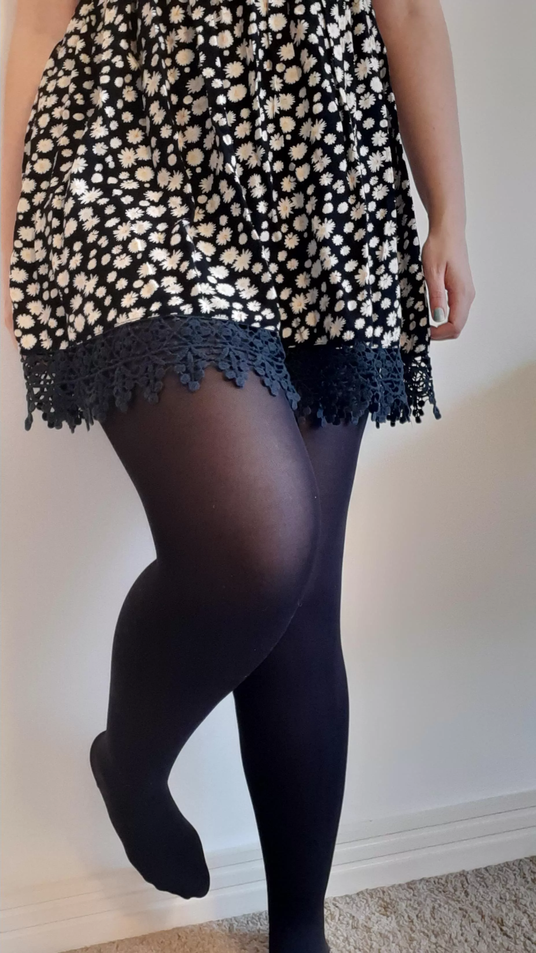 Full review of black sleek snag tights on my YouTube channel ðŸ¥° Georgina Castrell x