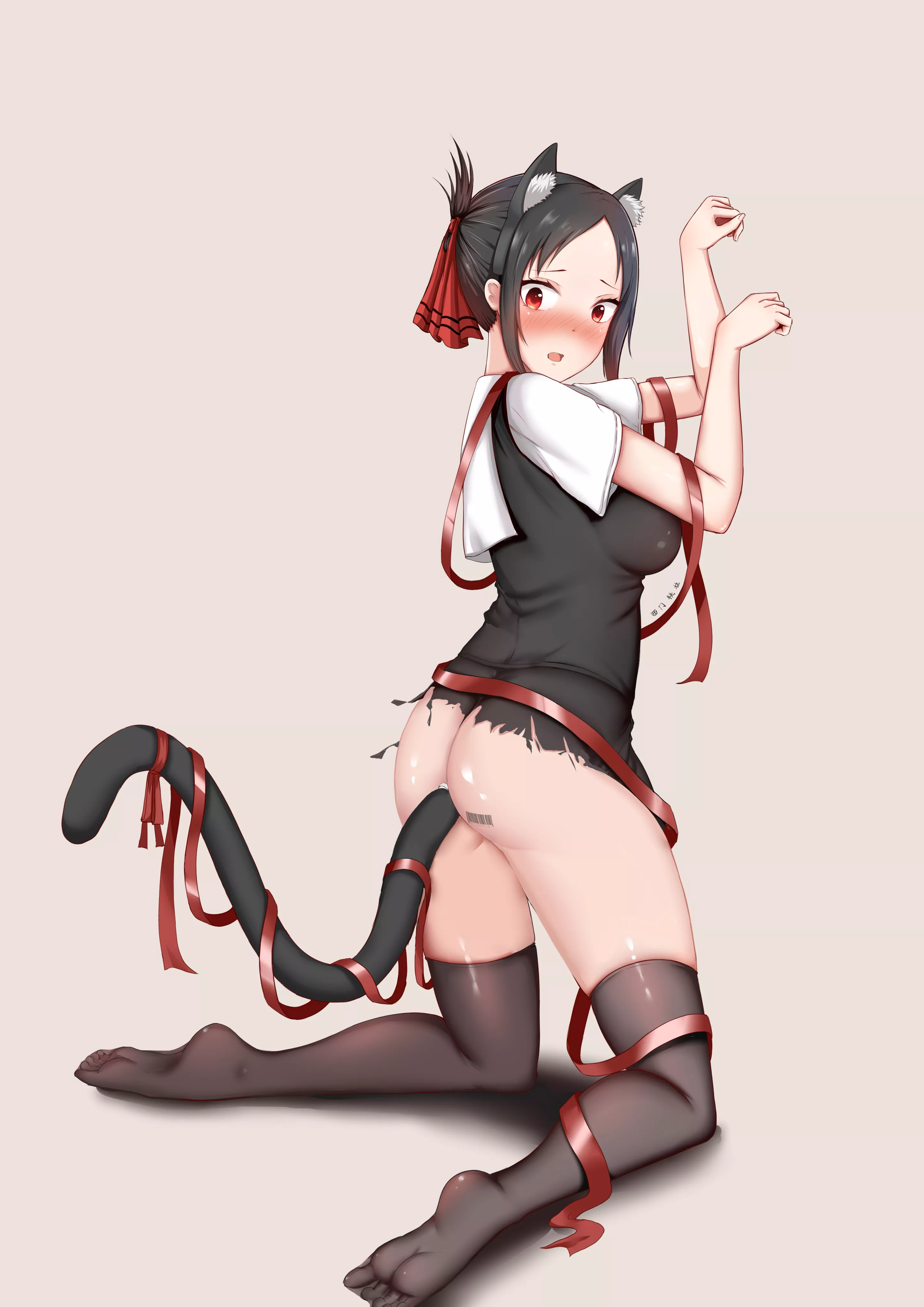 Kaguya Cat Girl Show Off