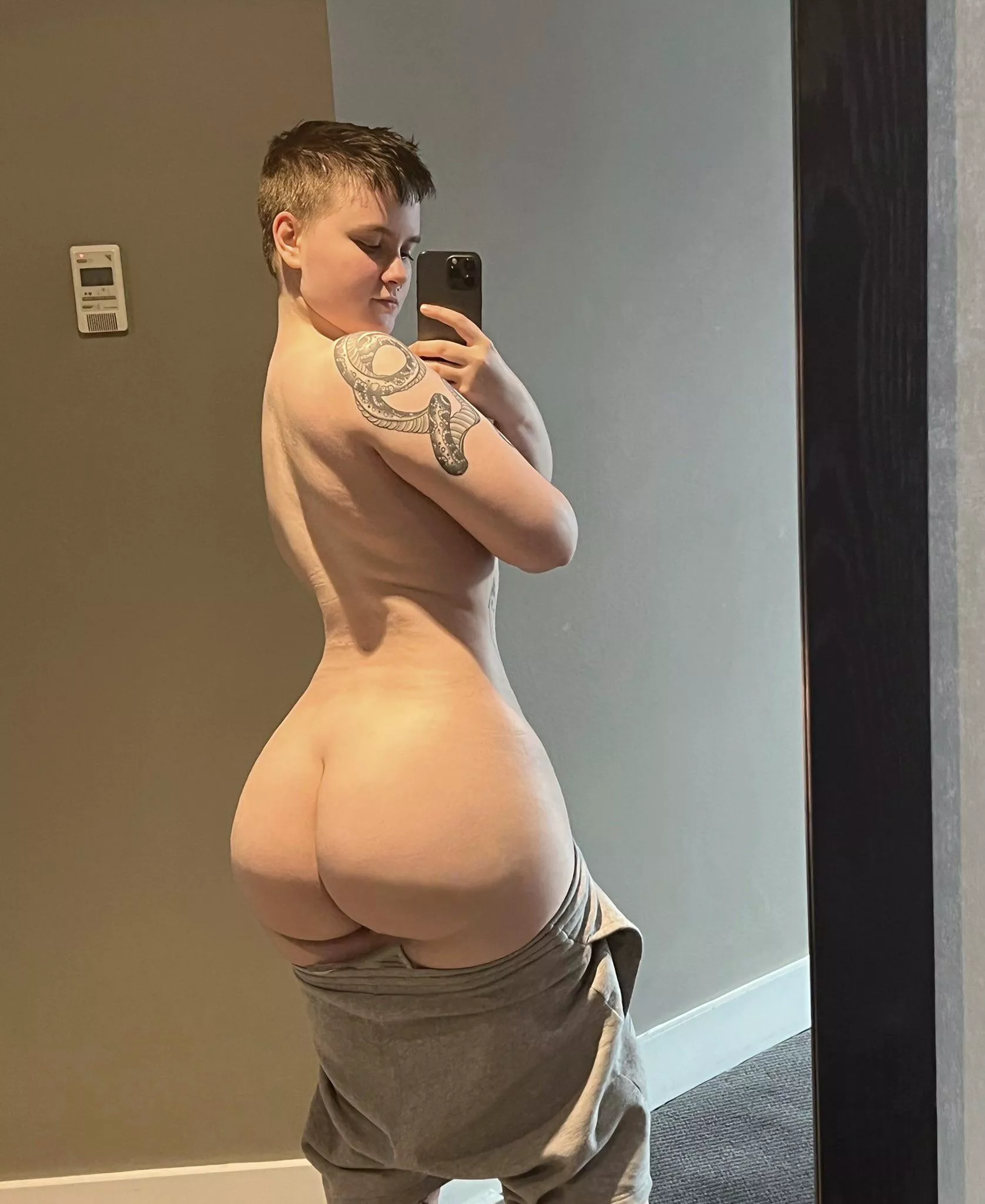 A lesbian's backside