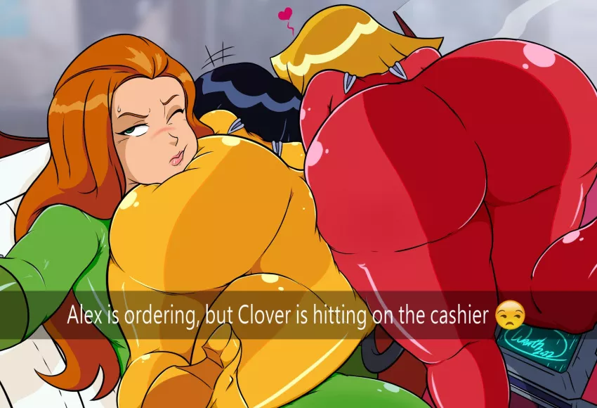 Alex is ready to order (wraththefurious911) [totally spies]