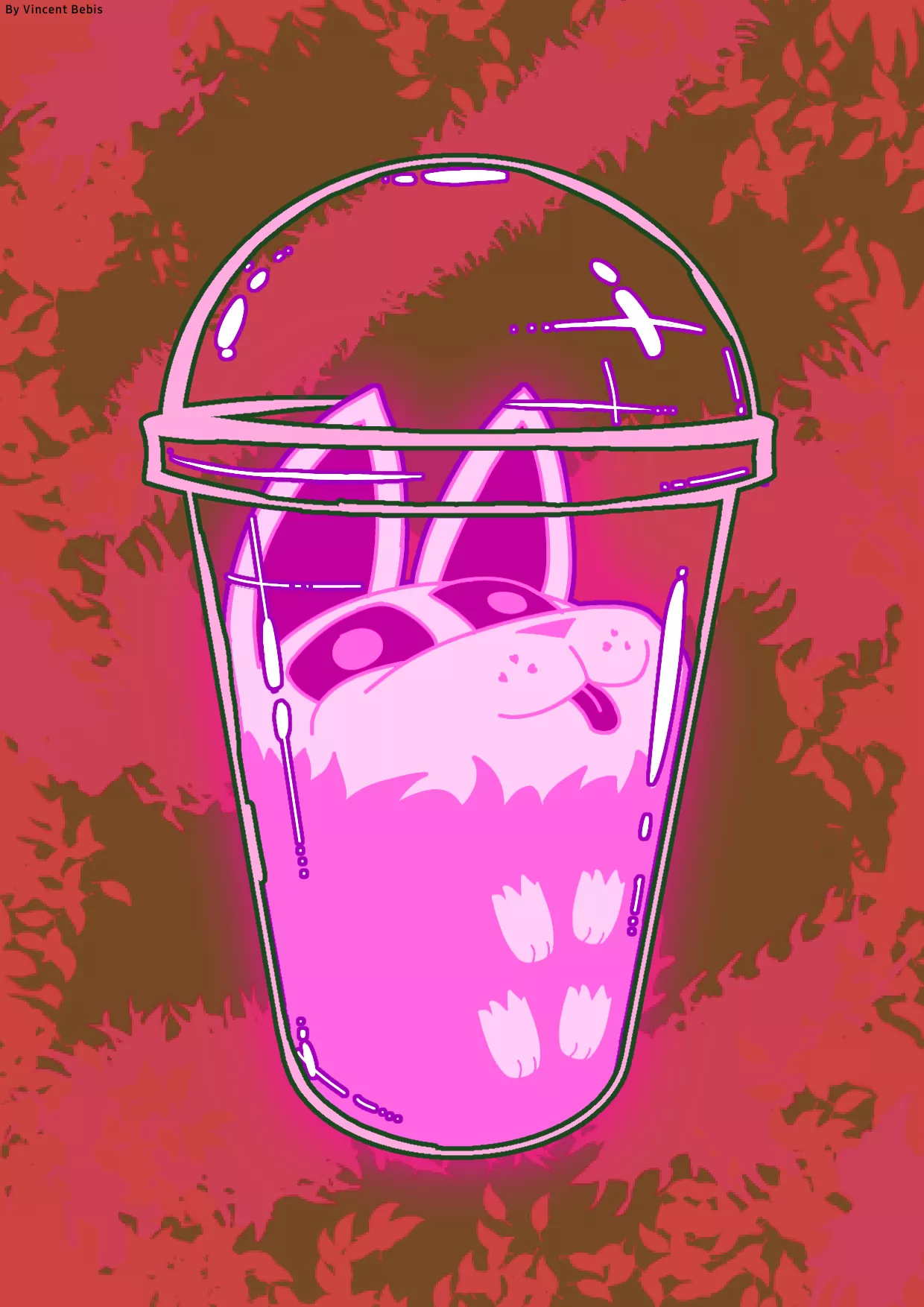 Cupcat - art by me