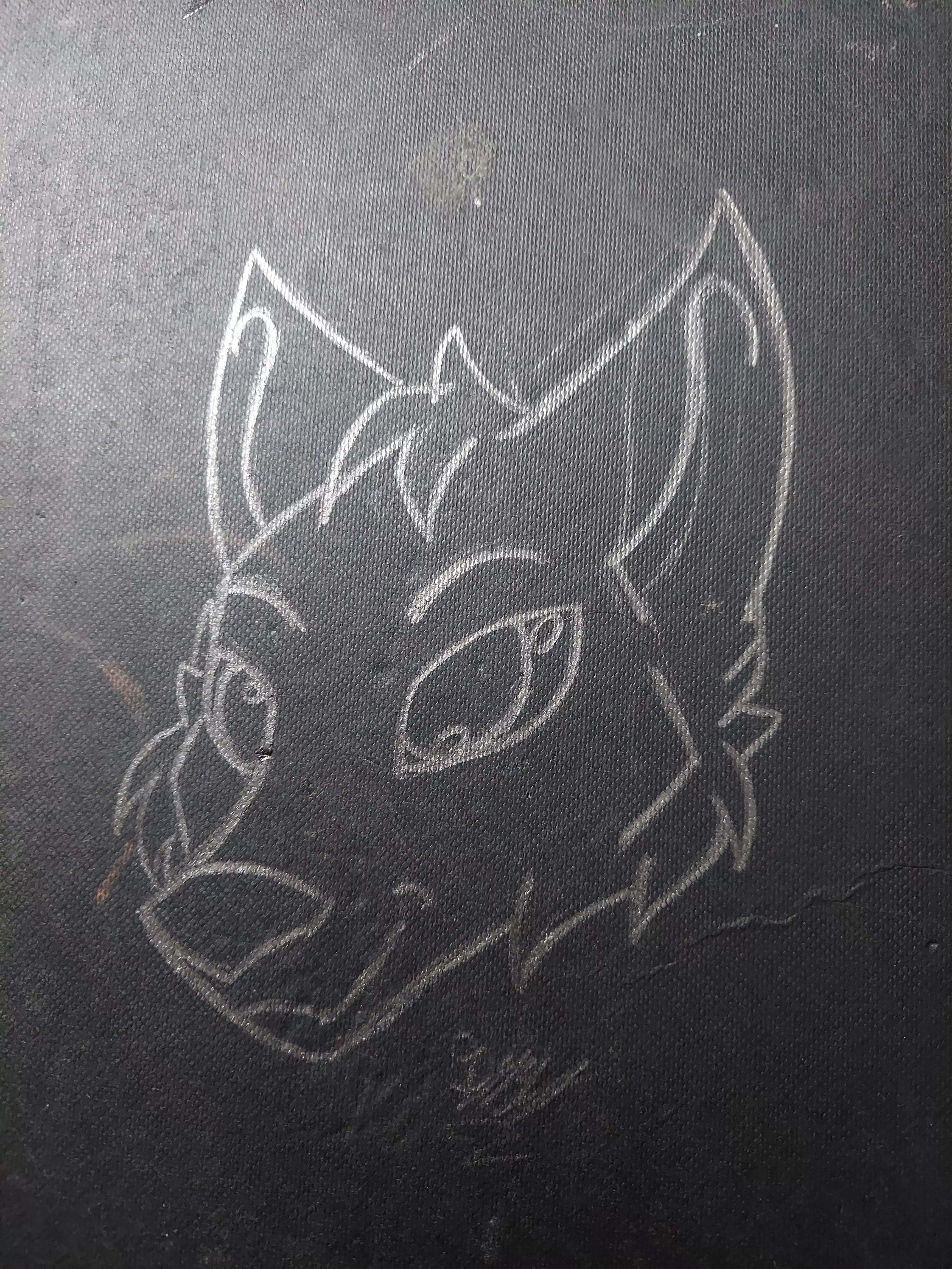 doodled on my sketchbook cover