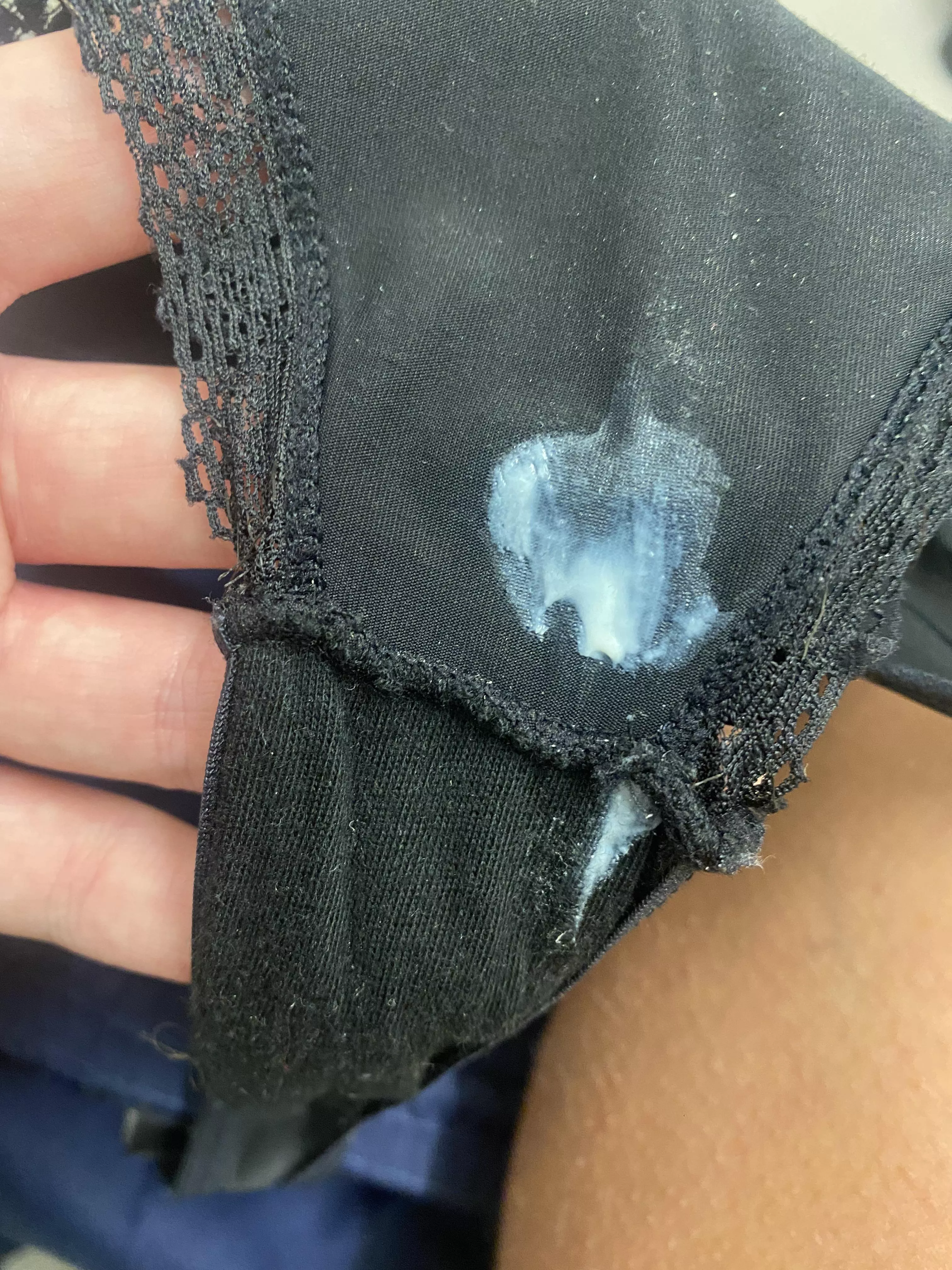 My creamy panties at work ðŸ¤­