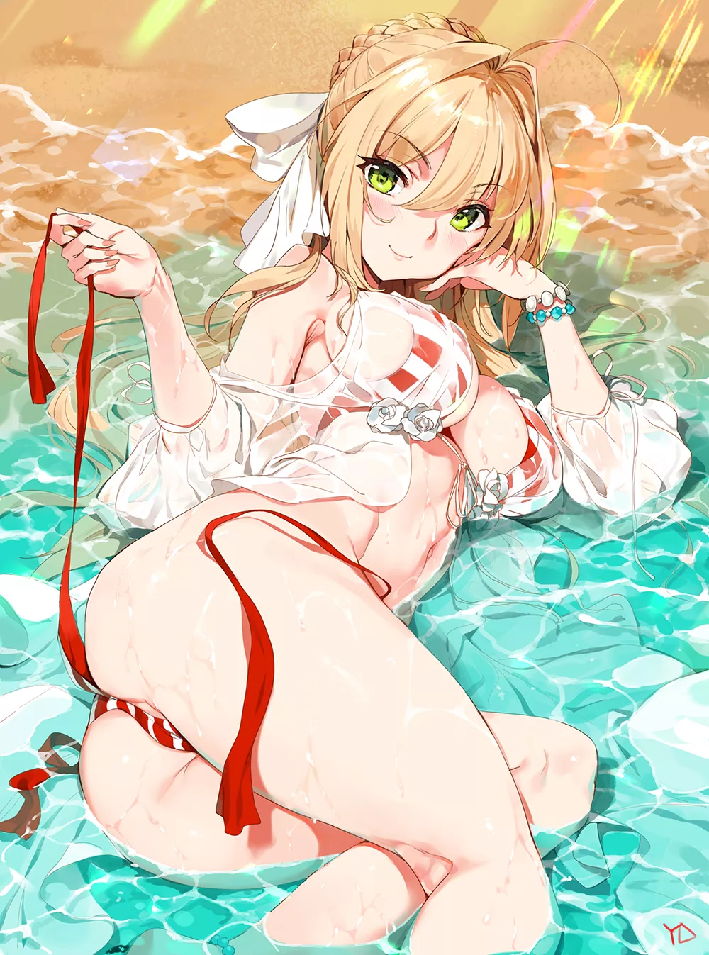 Nero Claudius teasing (by YD)