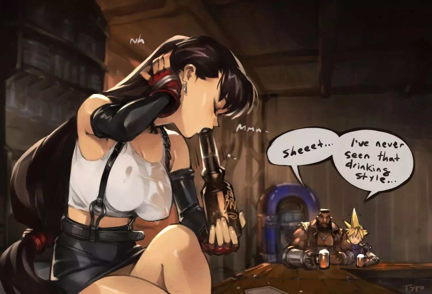 Tifa Lockhart - A bartender's expert 