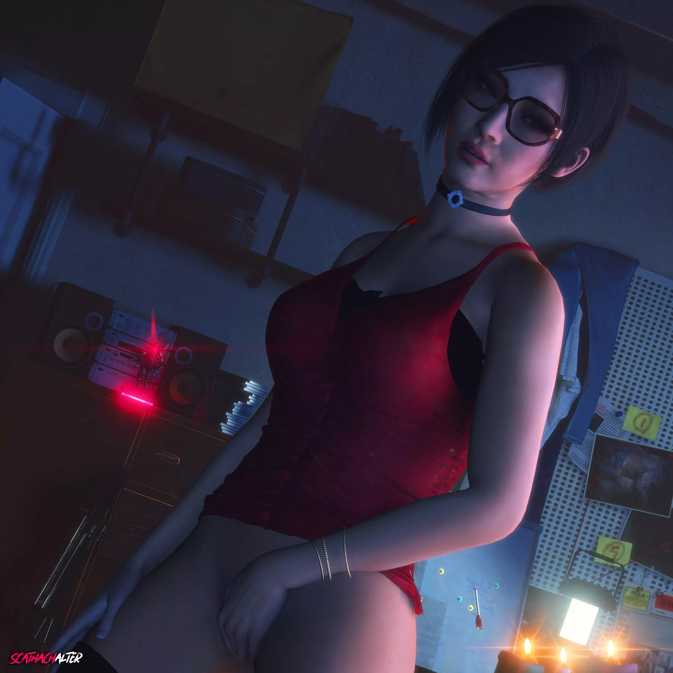 Ada Wong - Downtime (ScathachAlter) [Resident Evil]