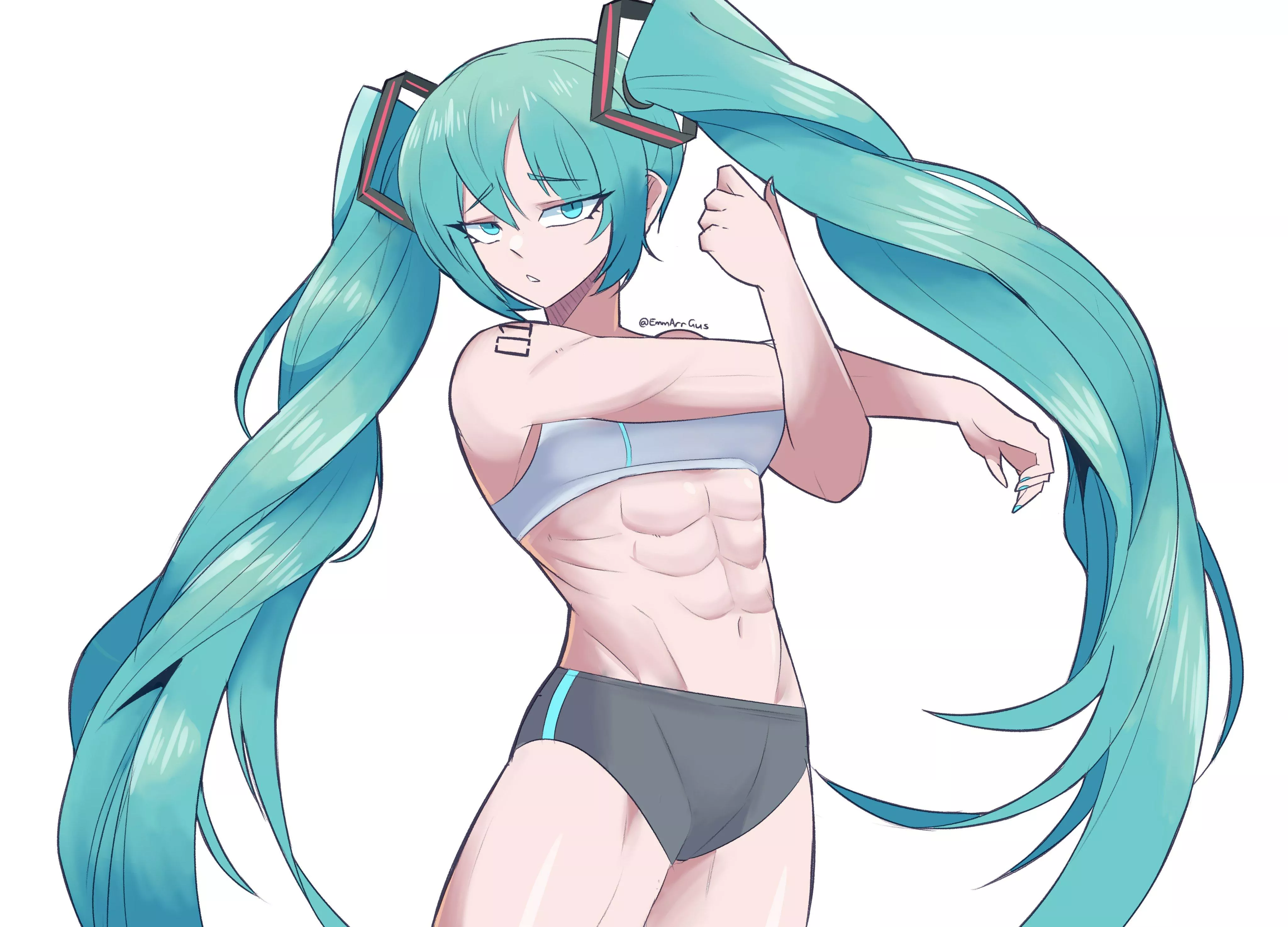 Buff Miku (@EmmArrGus) [Crypton Future Media]