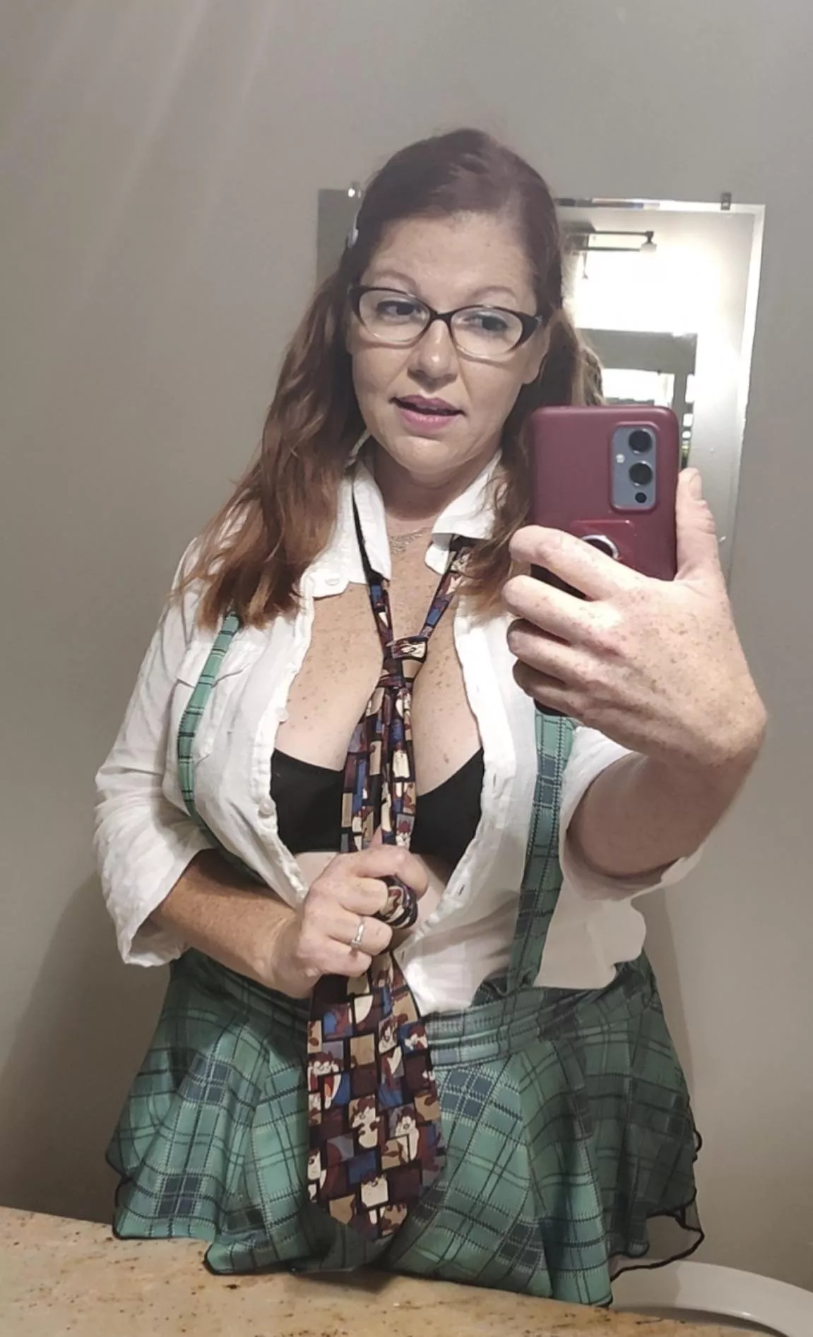 Can I be your naughty school girl?