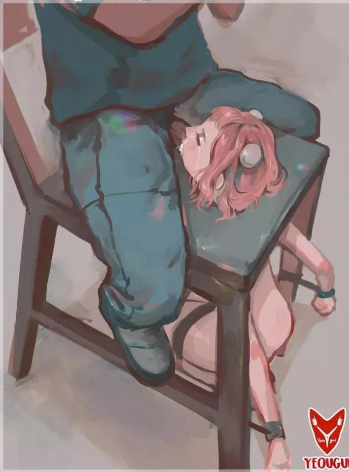 cuck sucking chair