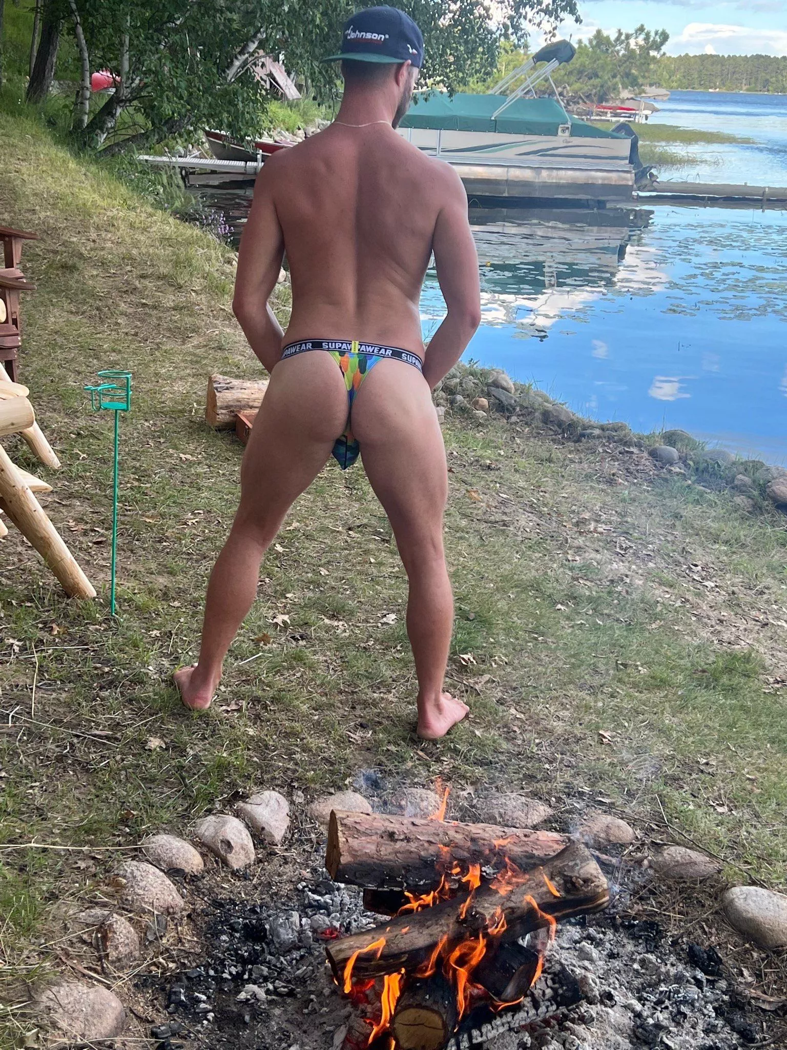 Does my ass look better by the lake?